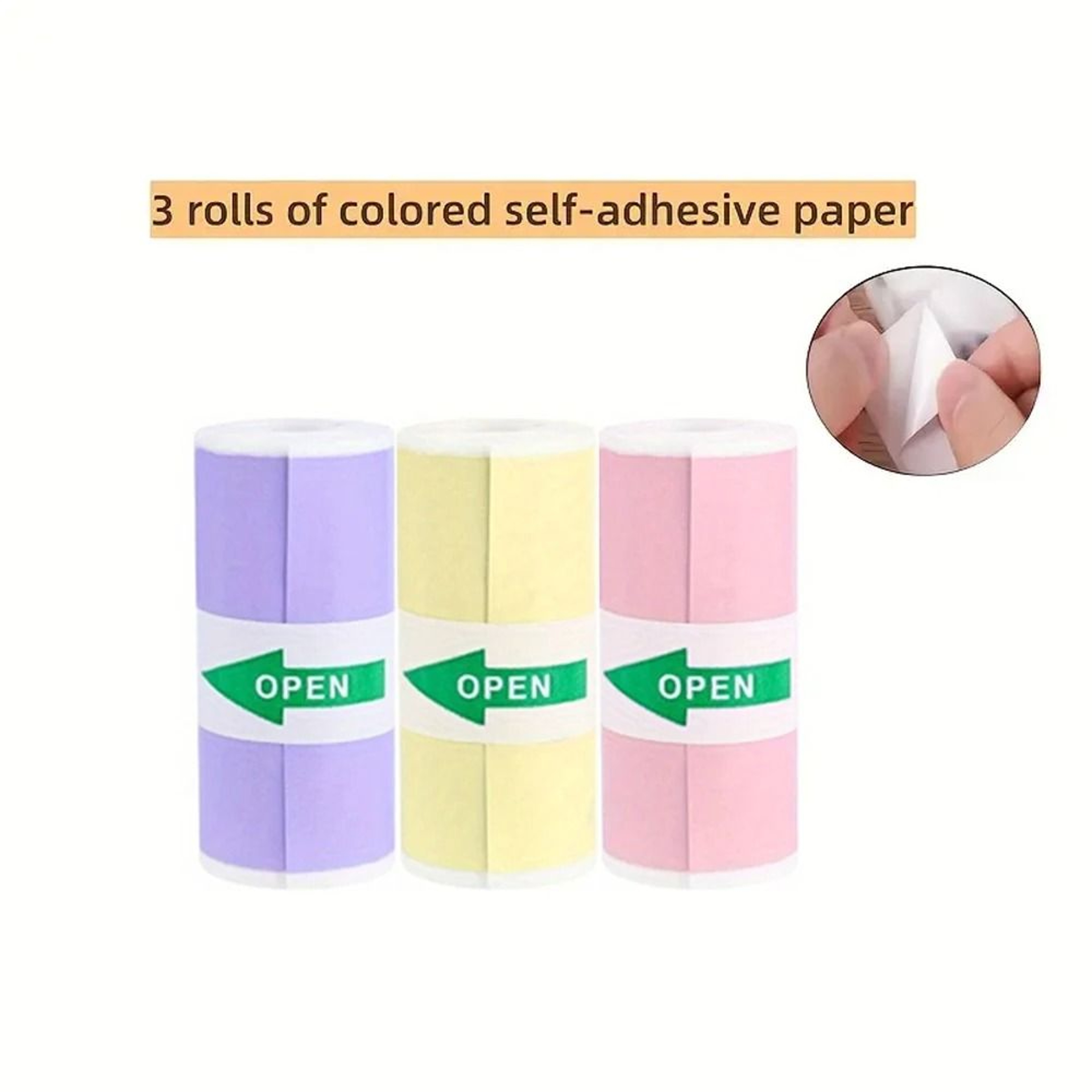 Mini Portable Thermal Pocket Printer And Instant Wireless Sticker Maker 5