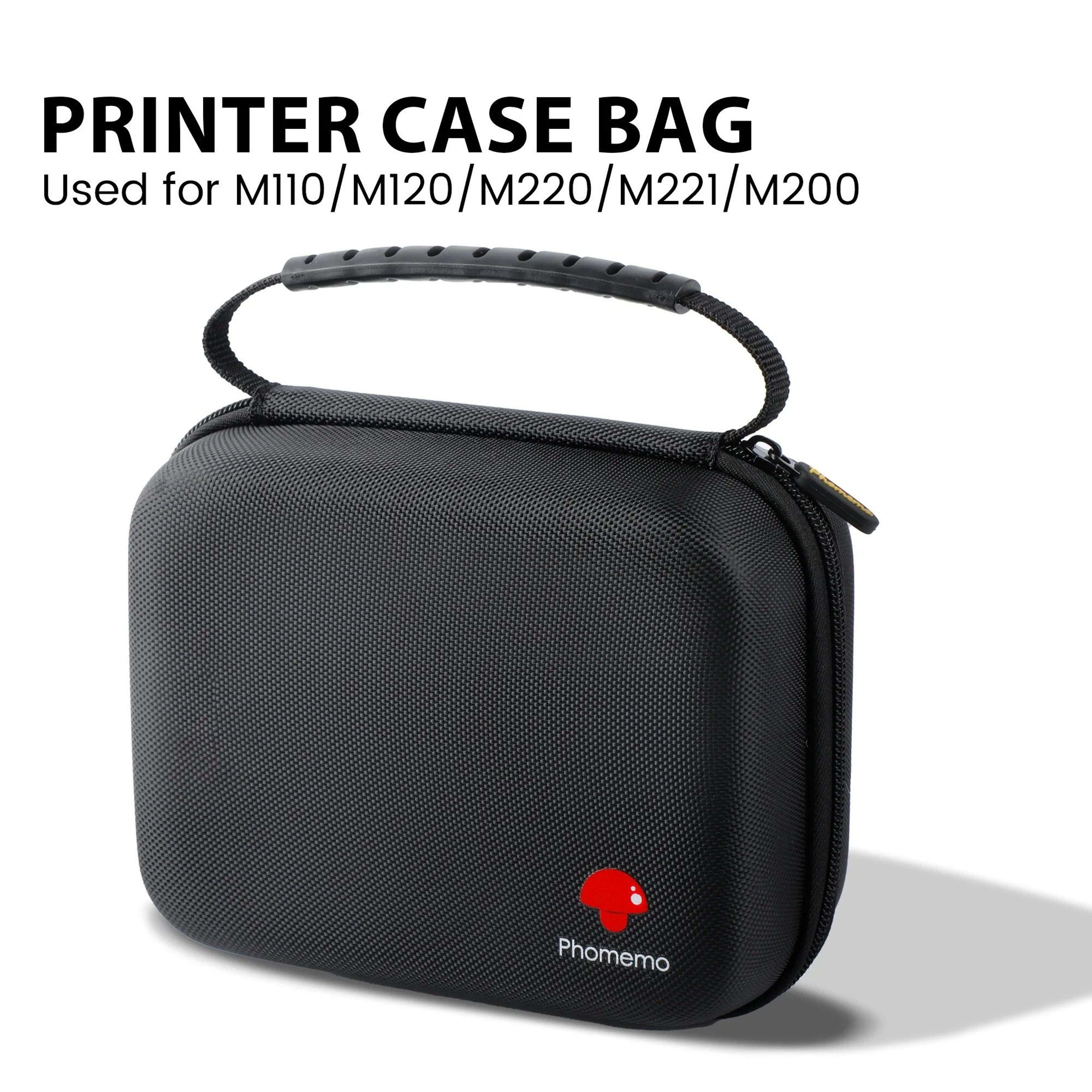 Universal Portable Thermal Label Printer Protective Travel Storage Carrying Case 0