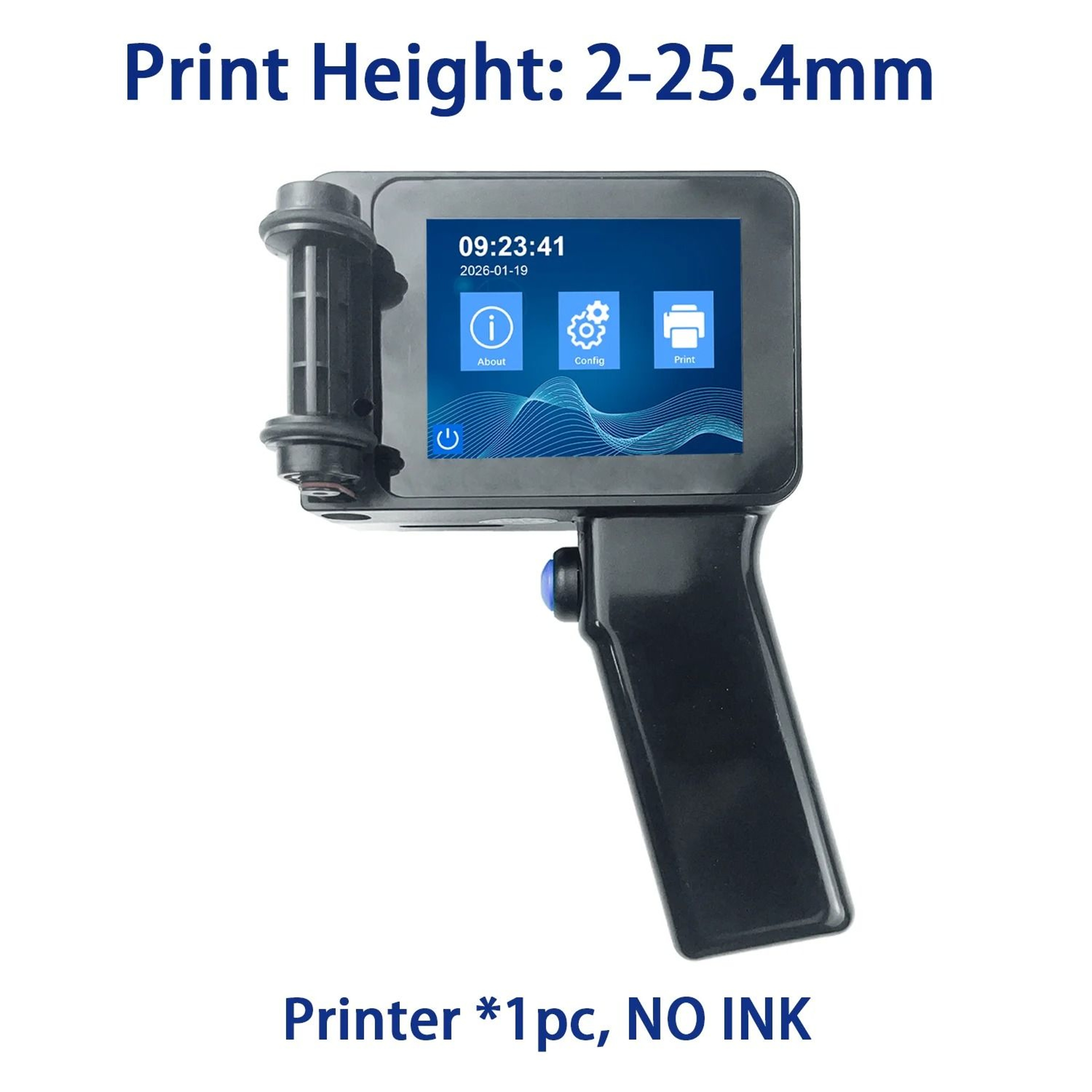Handheld Thermal Inkjet Printer Mini Portable Non Encrypted Batch Coder 6