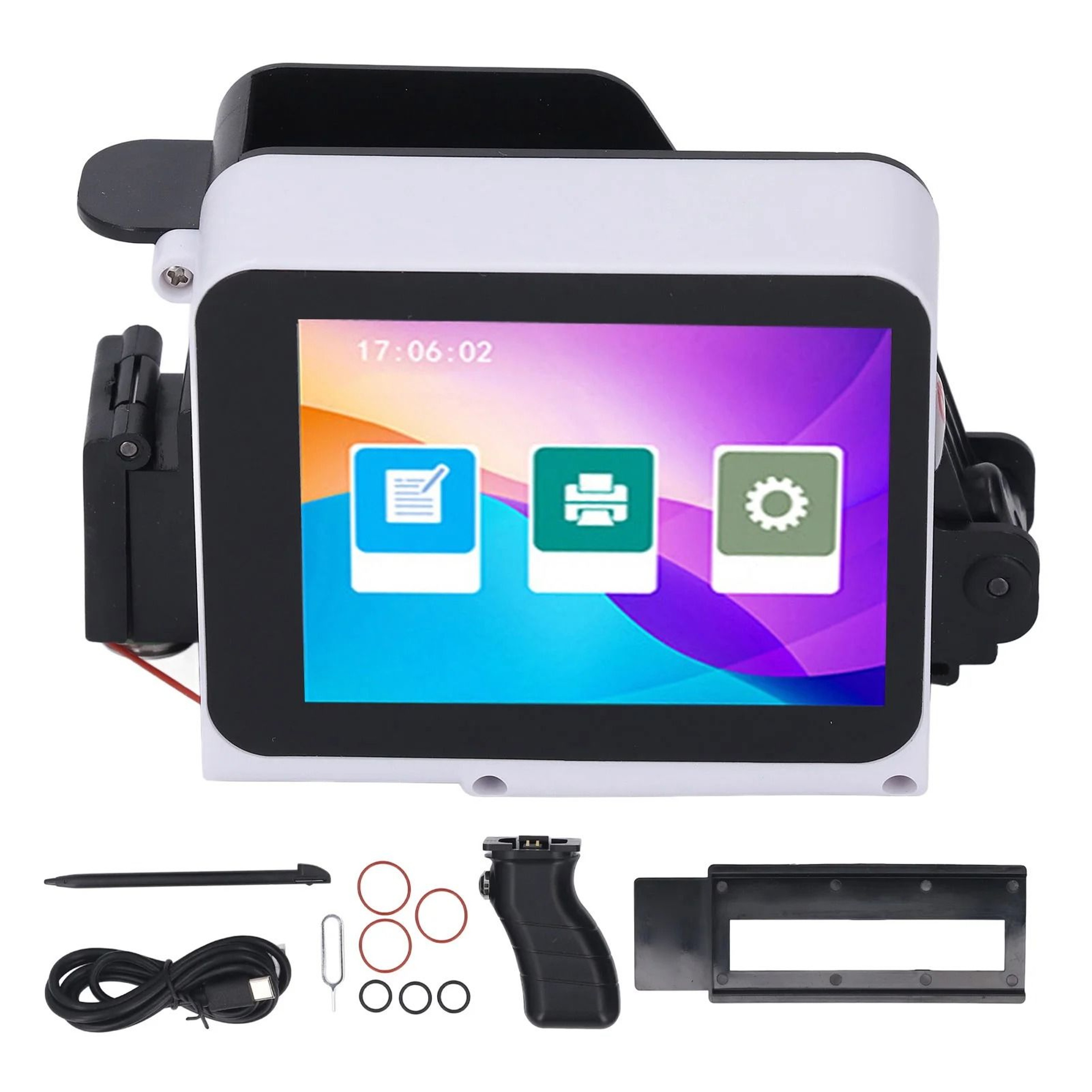 Handheld Thermal Inkjet Printer Mini Portable 05 In Batch Coder Multi Language Machine 1