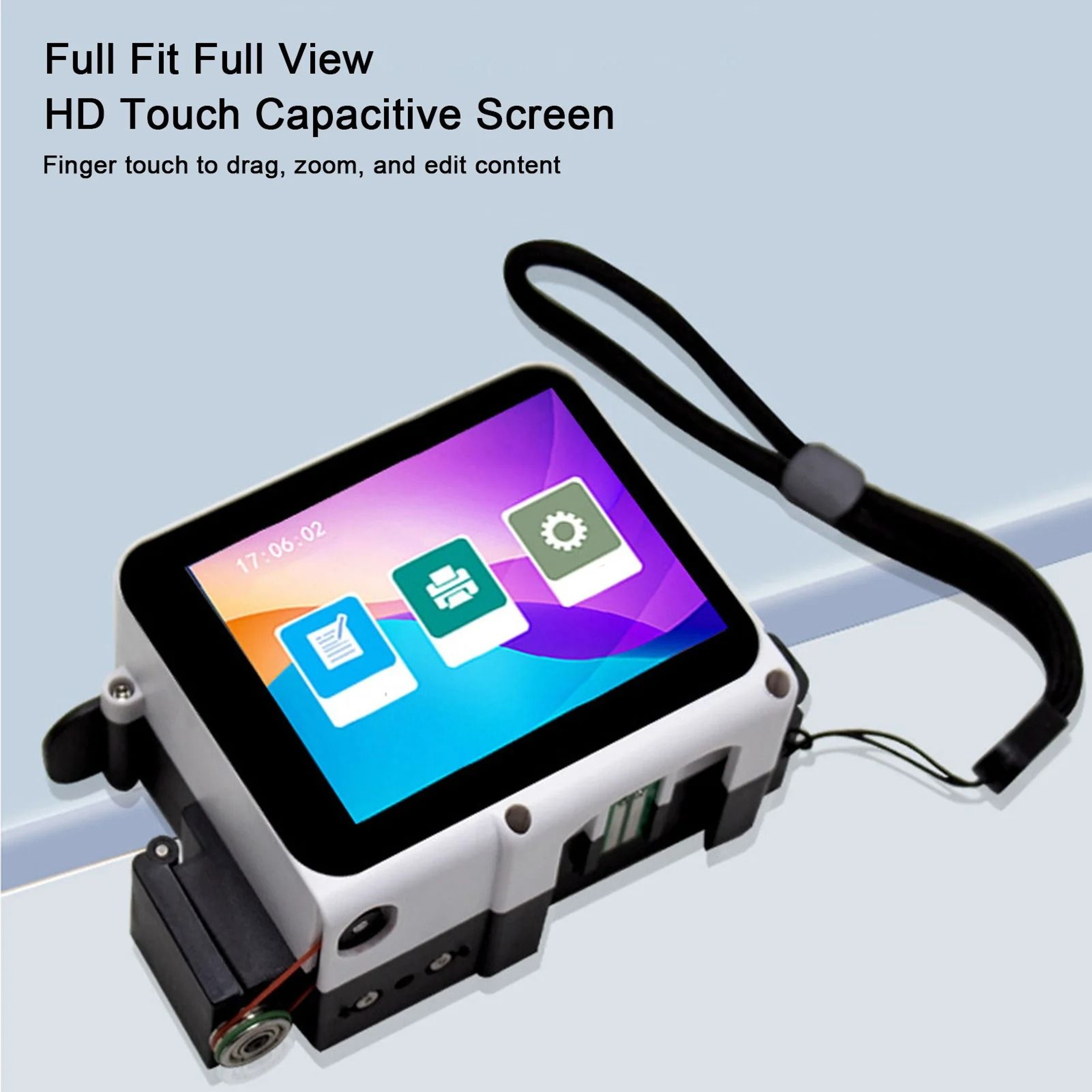 Handheld Thermal Inkjet Printer Mini Portable 05 In Batch Coder Multi Language Machine 3