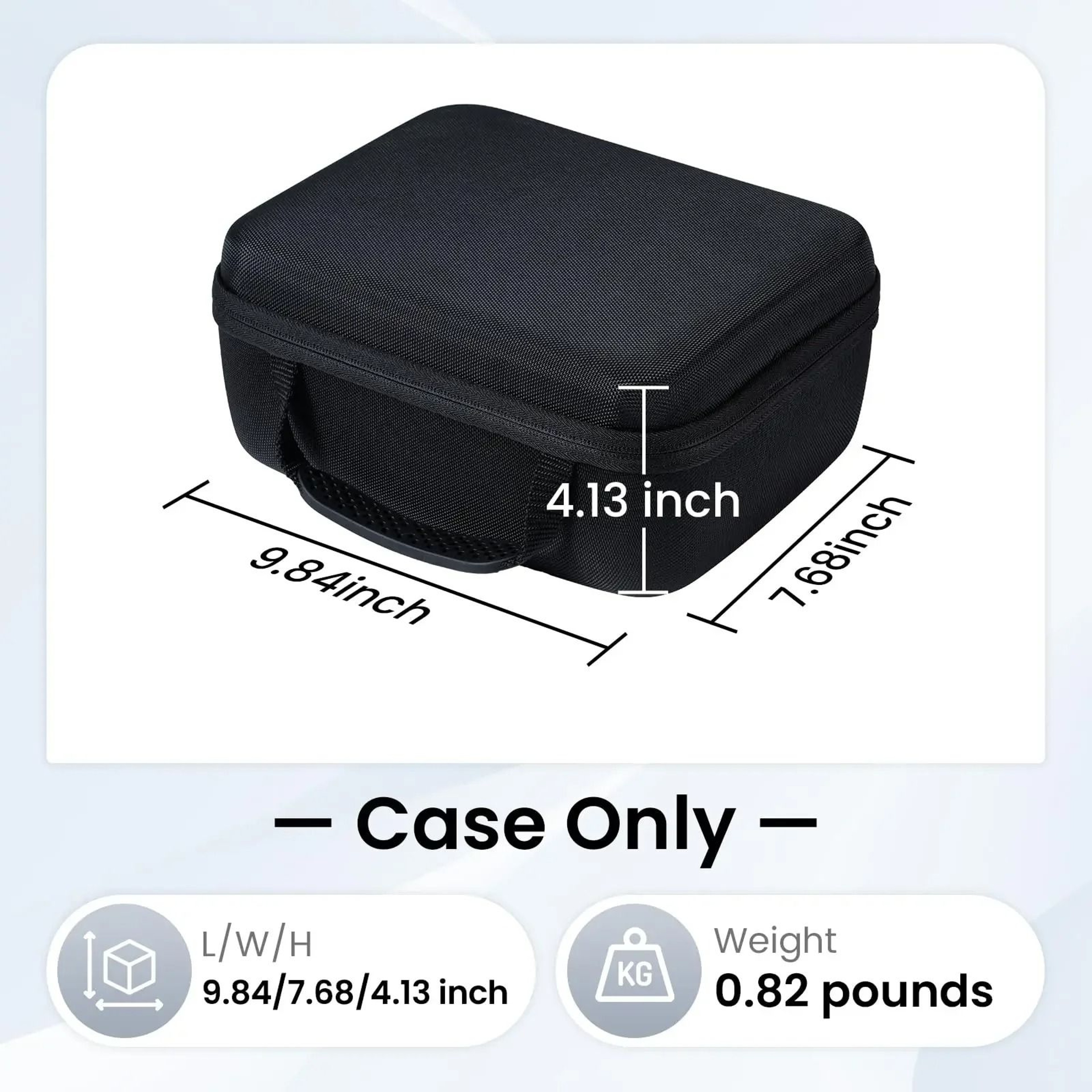 Desktop Label Printer Storage Case Hard Travel Holder Labeler Organizer Bag 1