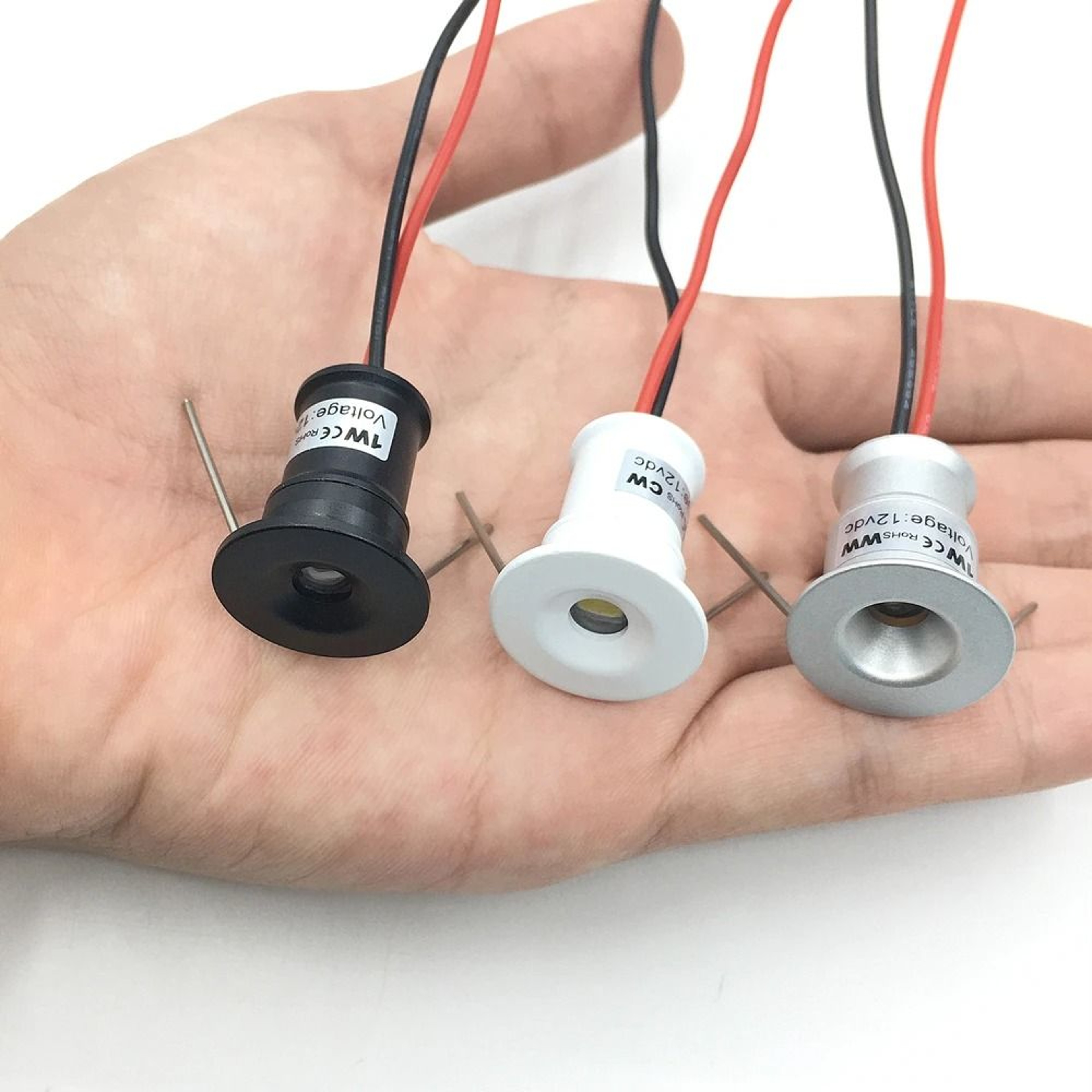 Outdoor IP65 Waterproof LED Spotlight 12V 1W Recessed Downlight Set With Transformer 1