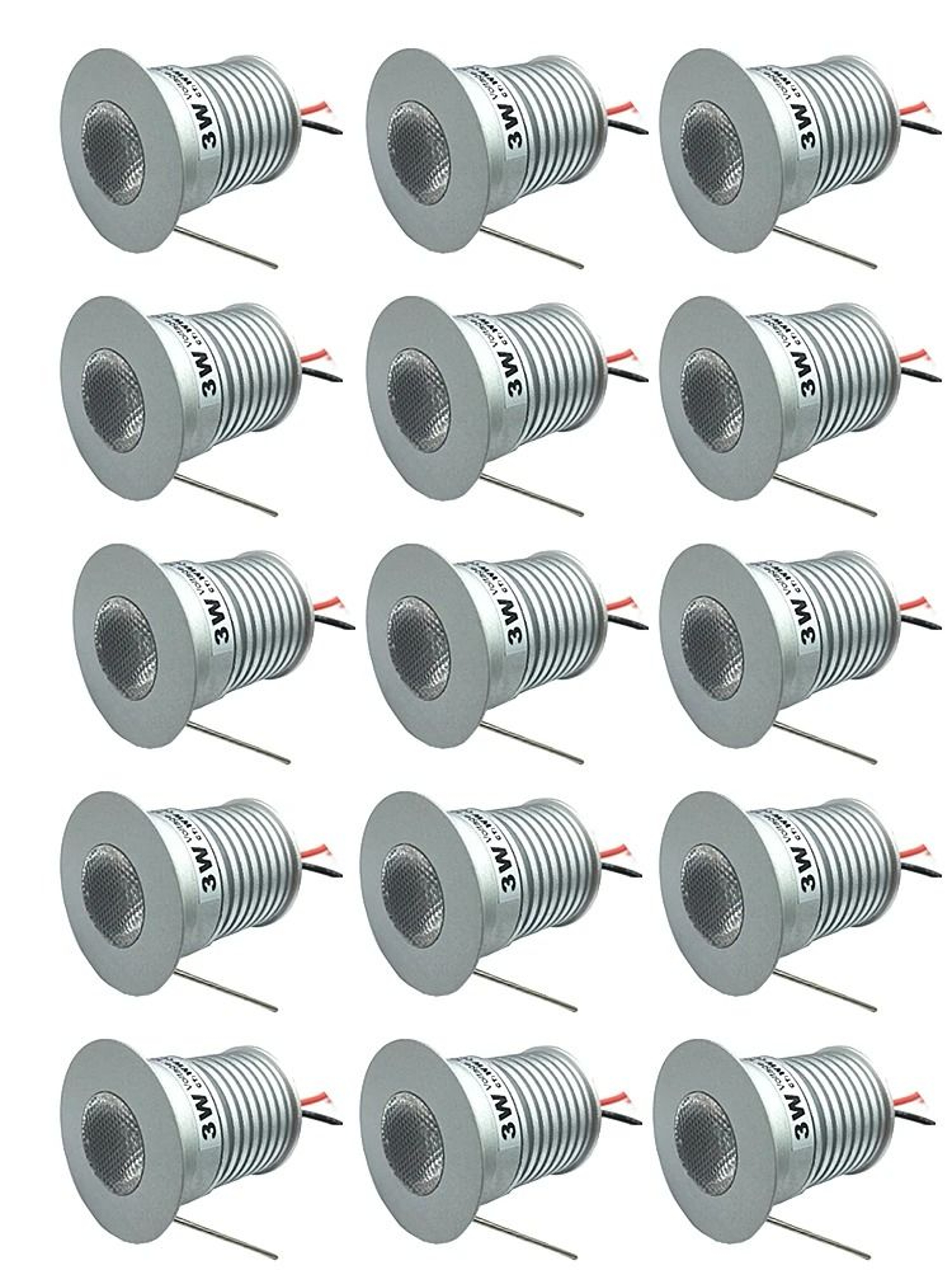 Dimmable 3W Mini Spotlight 12V To 24V LED Recessed Ceiling Downlight Indoor Home Lighting 7