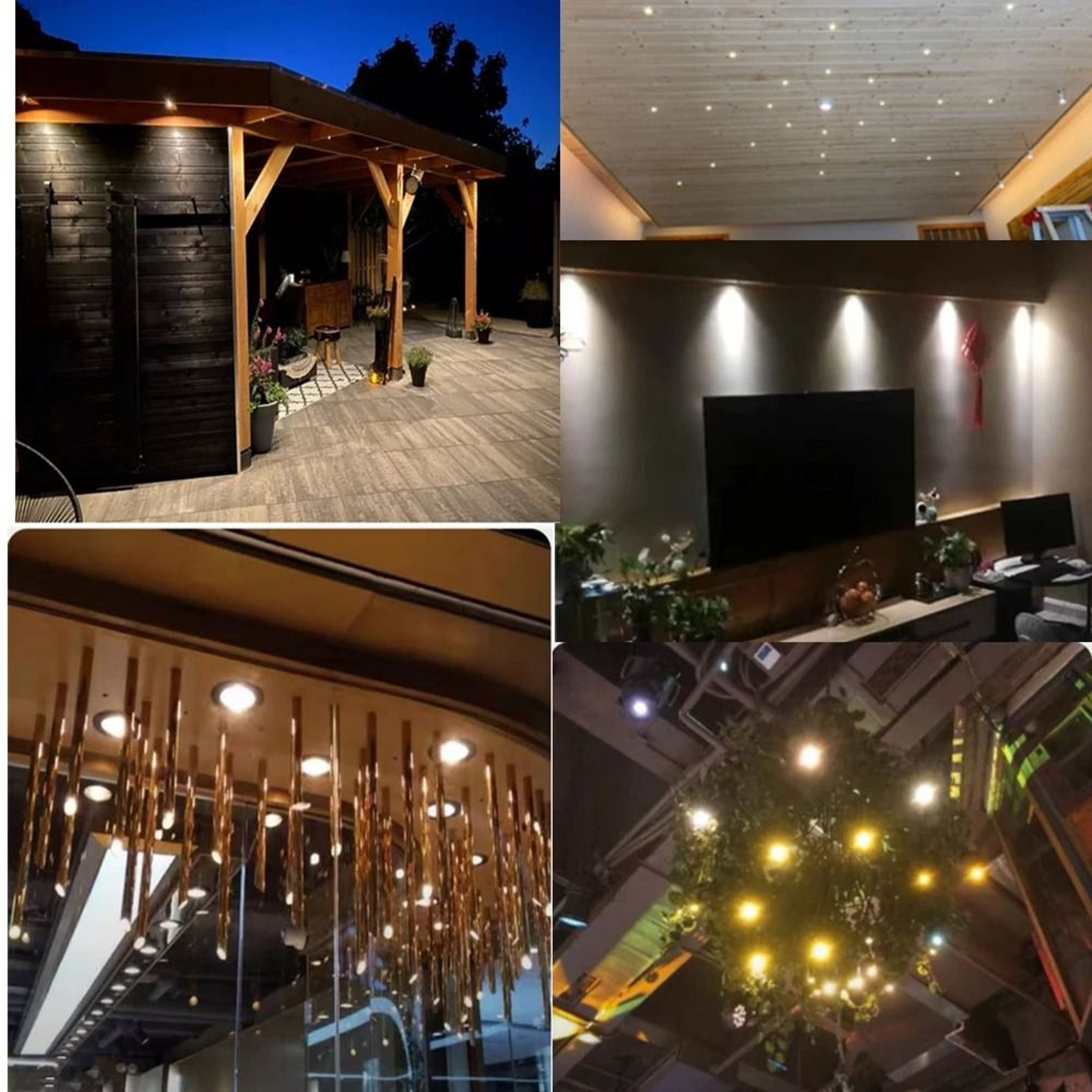Dimmable 3W Mini Spotlight 12V To 24V LED Recessed Ceiling Downlight Indoor Home Lighting 0