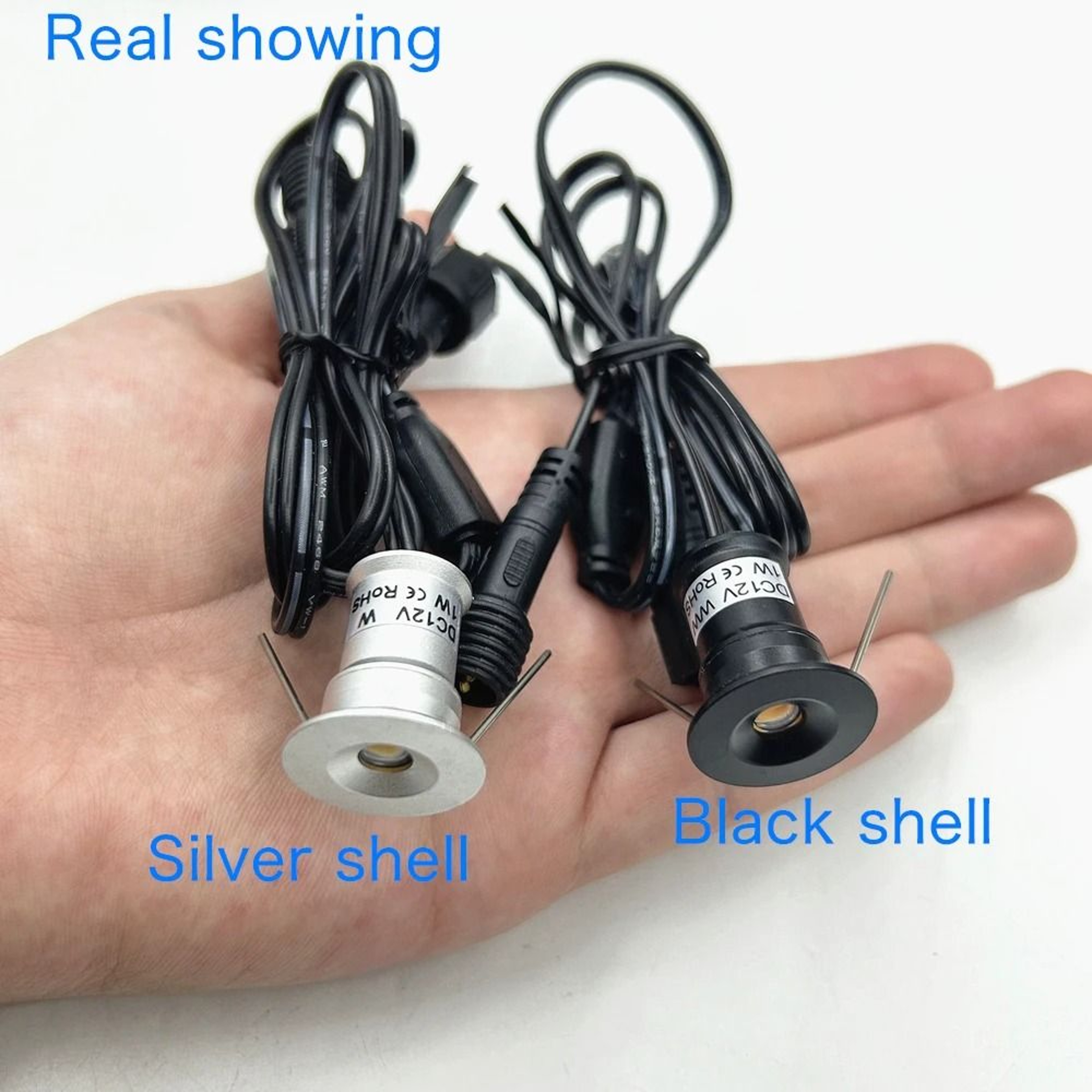 IP67 Small Outdoor 1W 12V Waterproof LED Deck Light Ground Staircase Decor Lighting Set 4