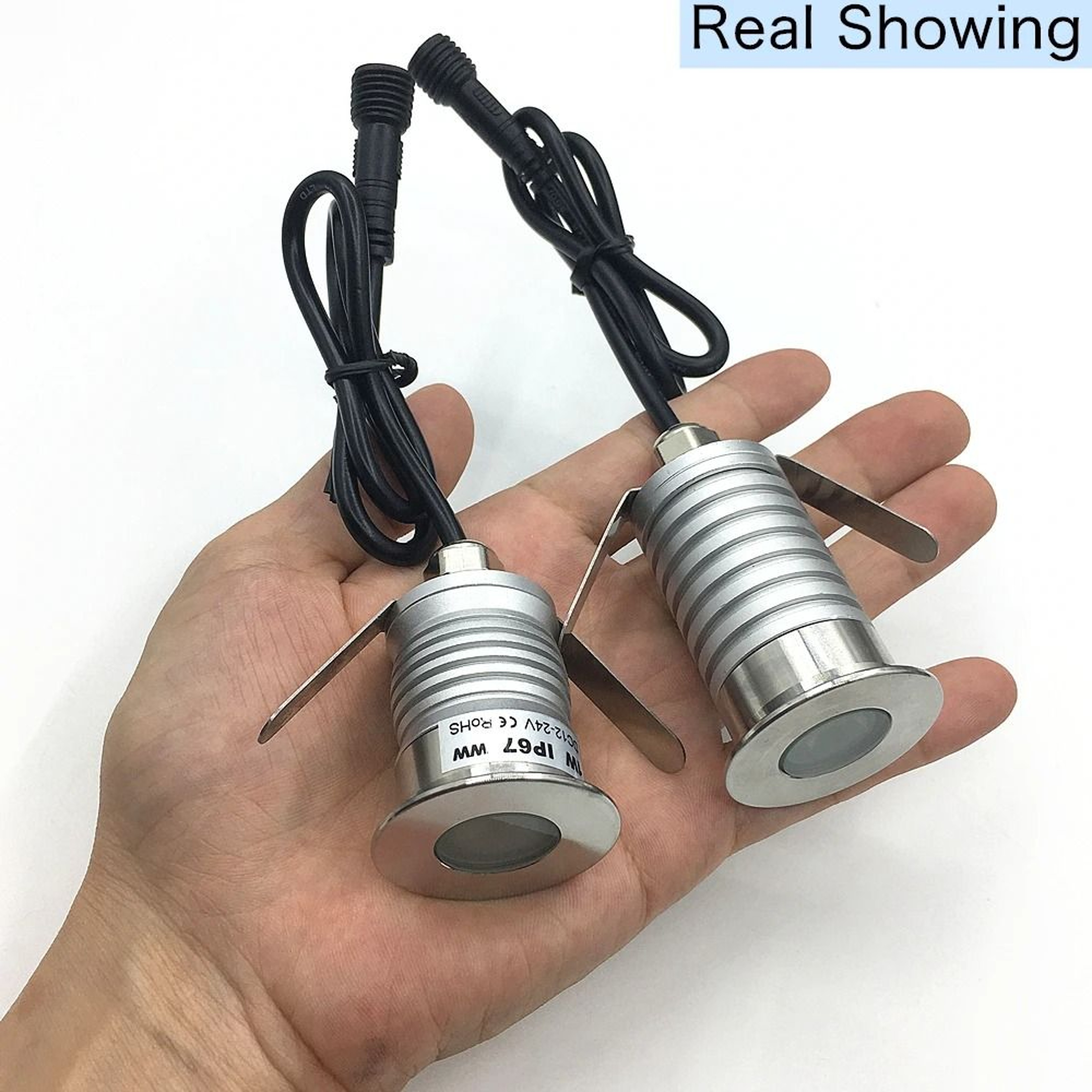 IP67 Waterproof LED Underground Light 12V 1W 3W Outdoor Landscape Deck Lamp 4