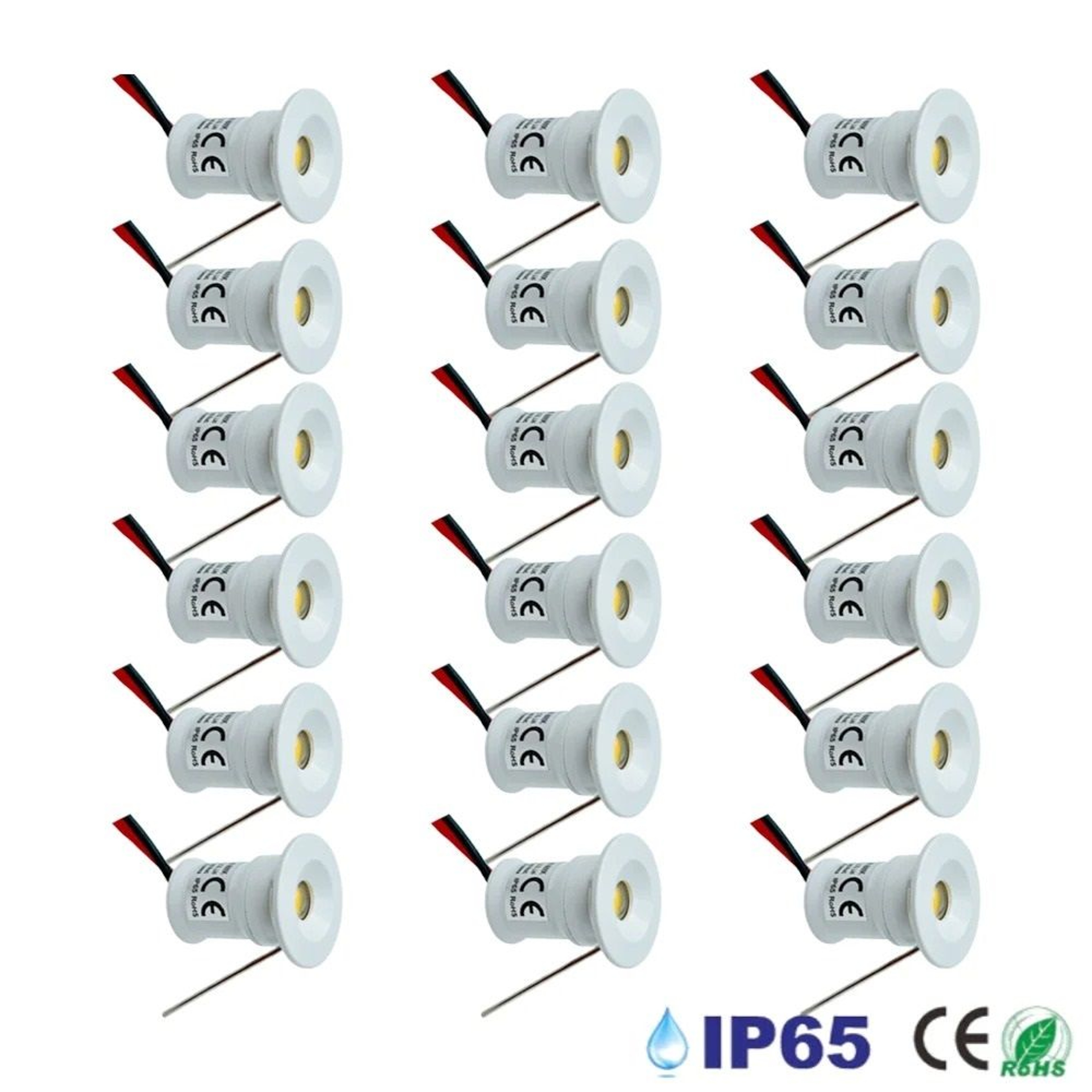 1W IP65 Mini LED Spotlight 12V Dimmable Ambient Downlight For KTV Party Stairs Walkway Cabinet Ligh 1