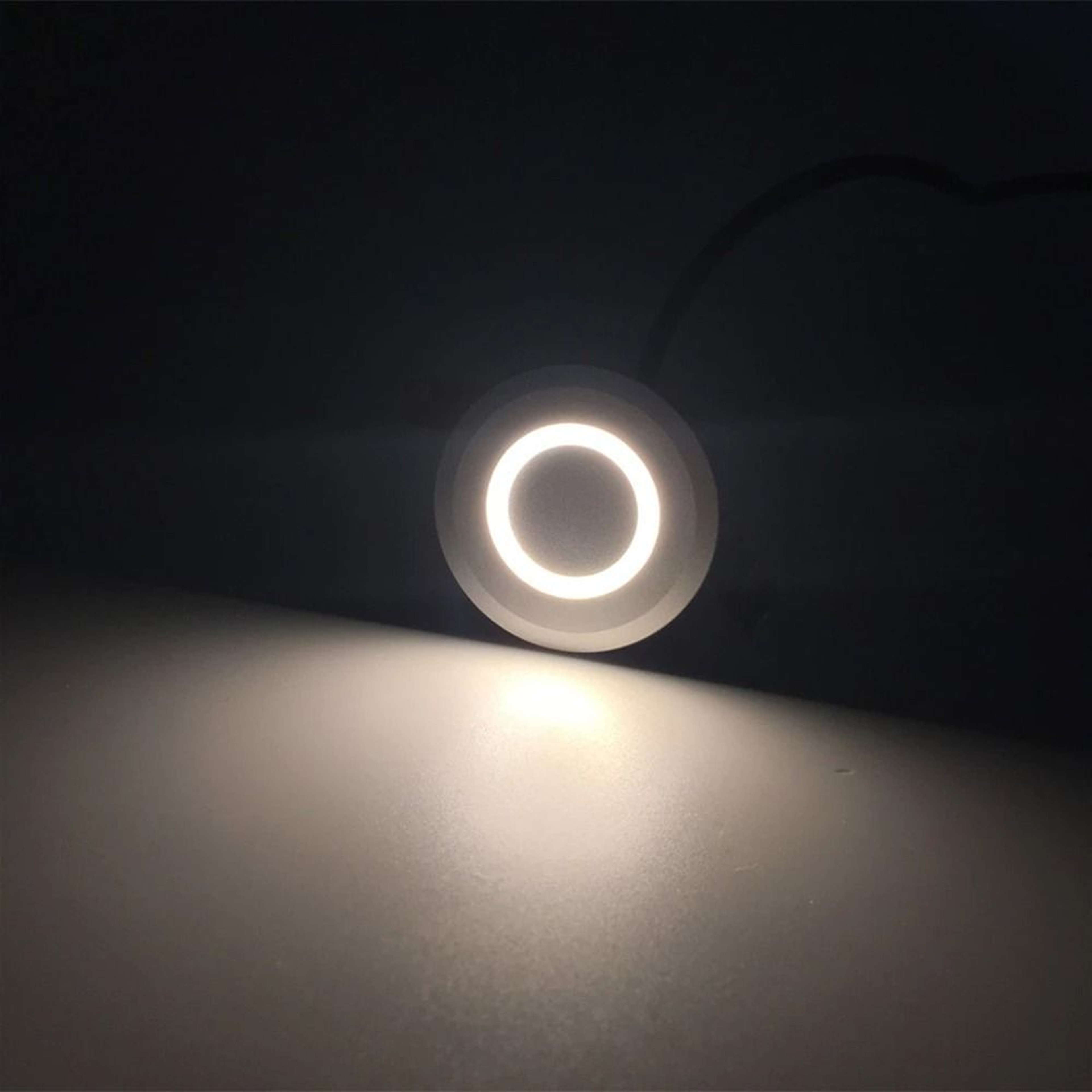 IP67 Waterproof 1W LED Step Light Embedded Footing Pathway Staircase Wall Lamp 12V To 24V 5