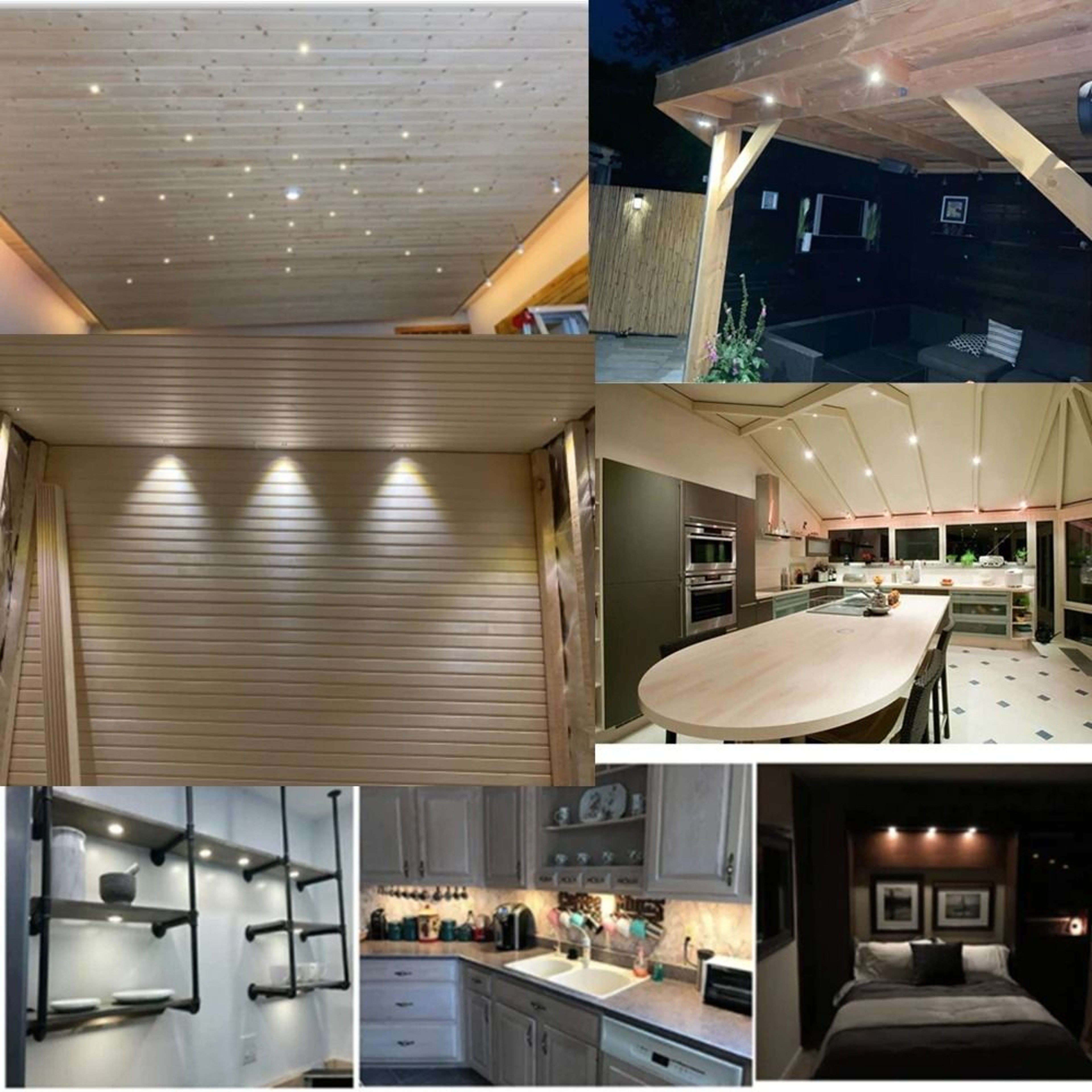 IP65 Mini Downlight LED 12V Dimmable Embedded Spotlight 1W 059 In Small Ceiling Lamp 5