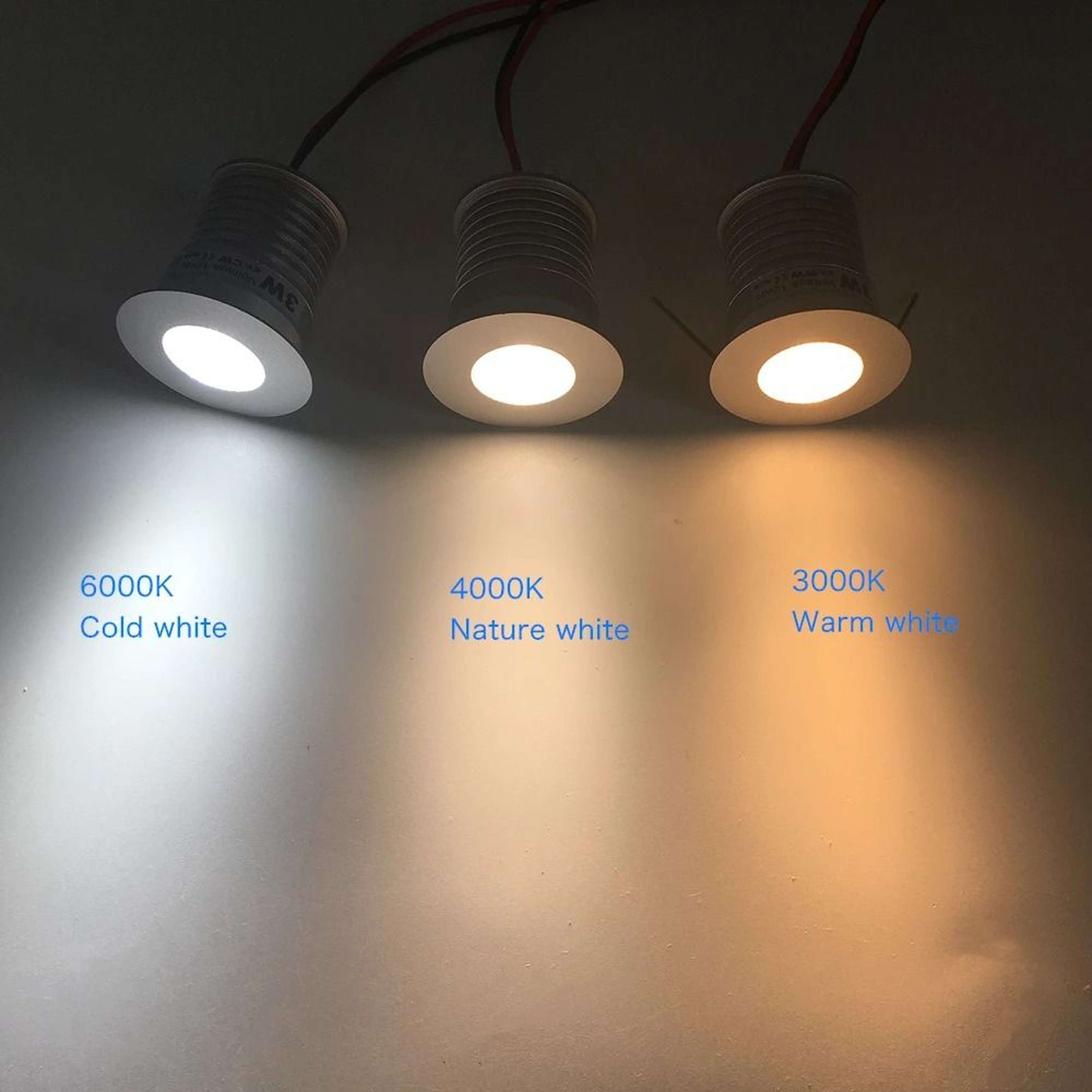 LED Downlight 12V 24V Dimmable Ambient Spot Lamp 3W Recessed Ceiling Light For Kitchen Bedroom 4