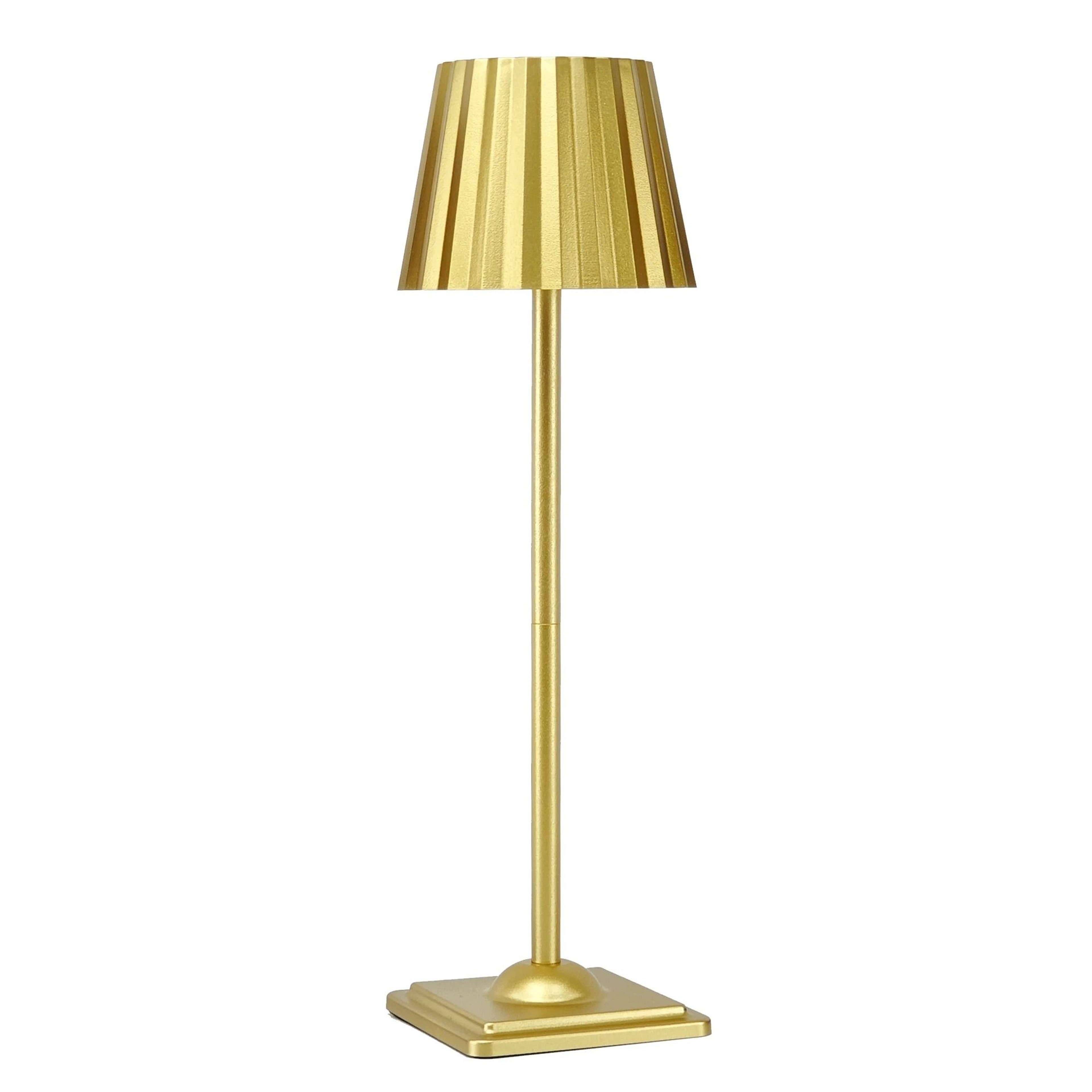Cordless LED Desk Lamp Touch Control Table Lamp USB Rechargeable 3 Color Stepless Dimming Light 15