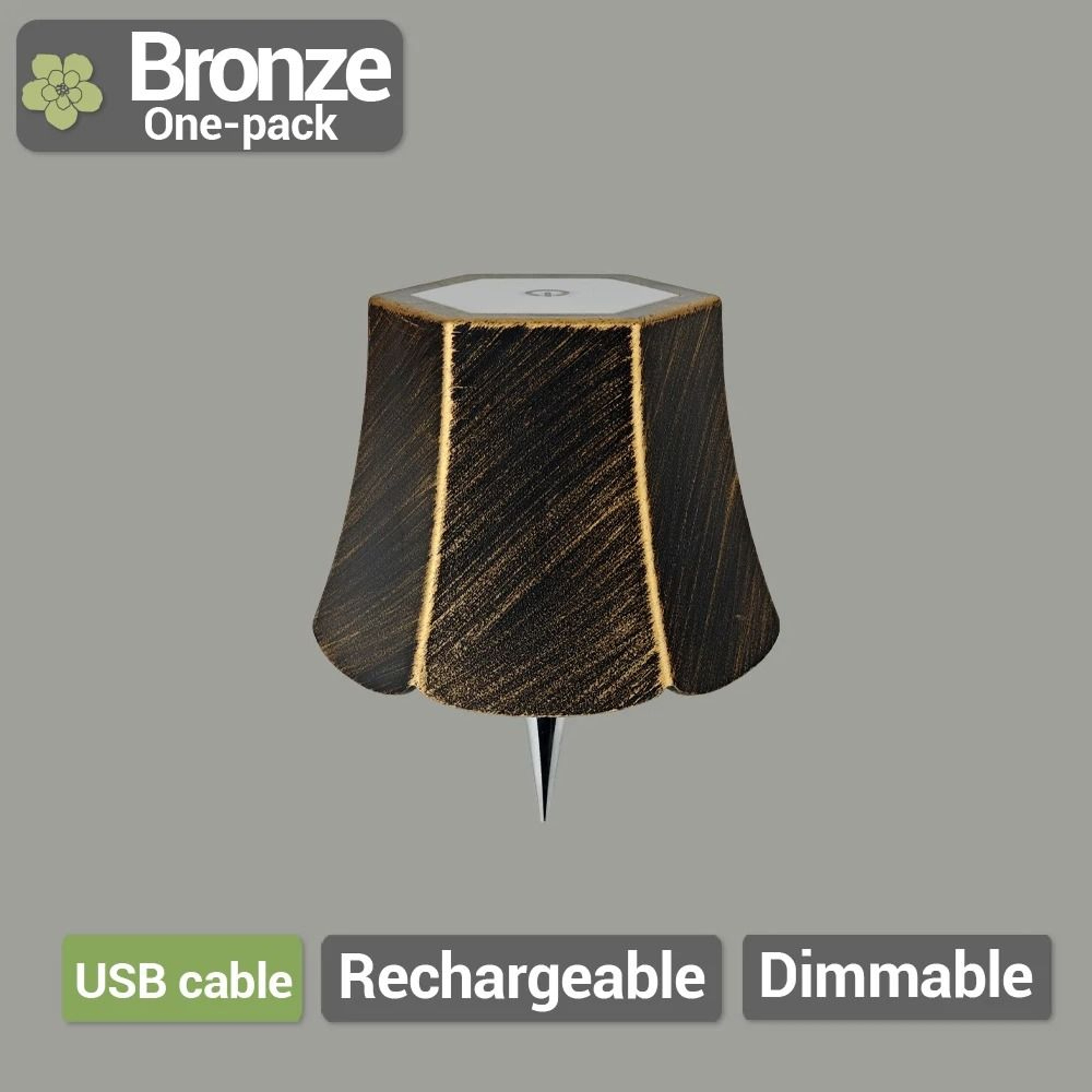 Bottle Lamp Touch Control Warm Ambient Night Lamp USBC Portable Decorative Light Bedroom Bar 7