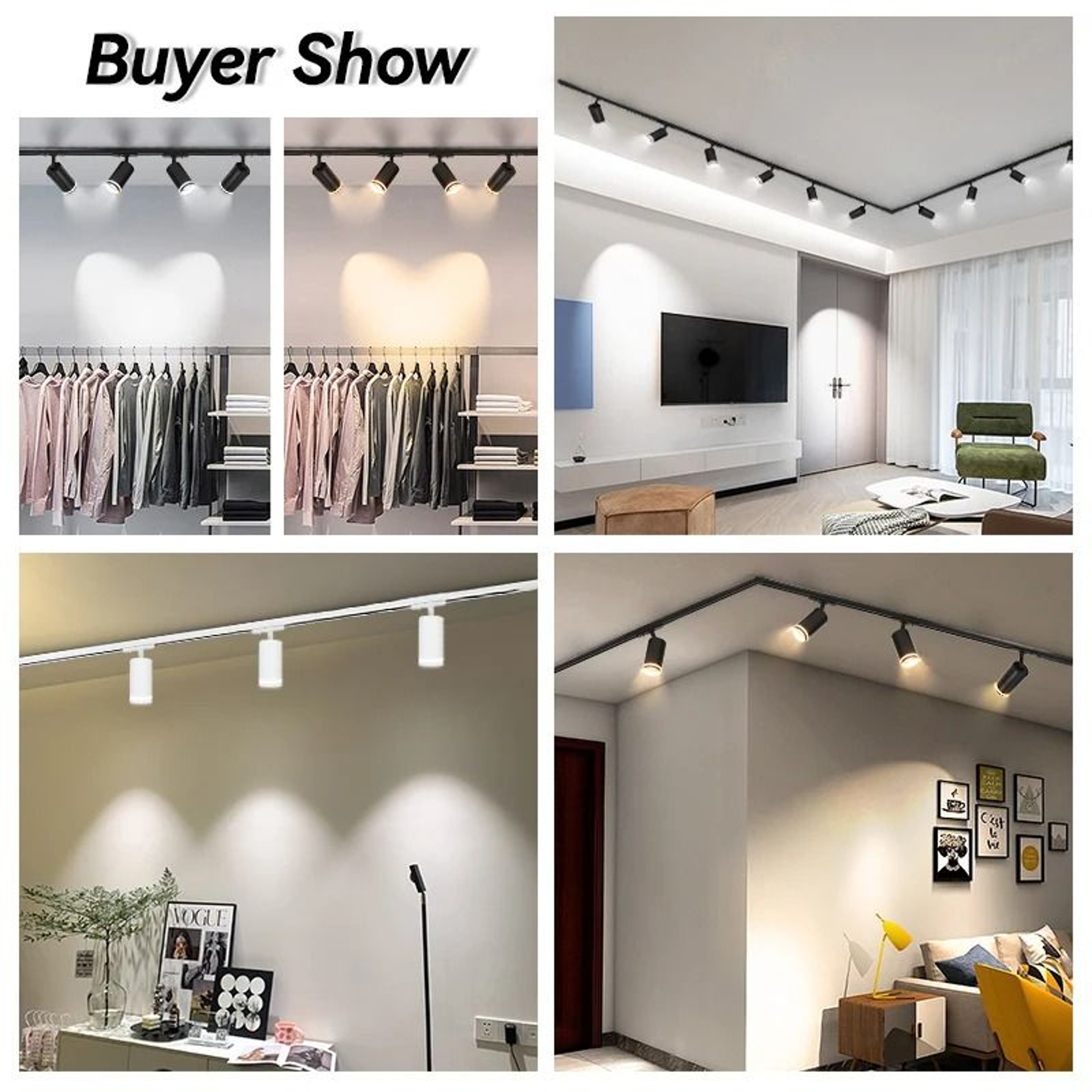LED Track Light 85265V COB Ceiling Track Lamp Rail System Spot Clothing Shop Living Room 3