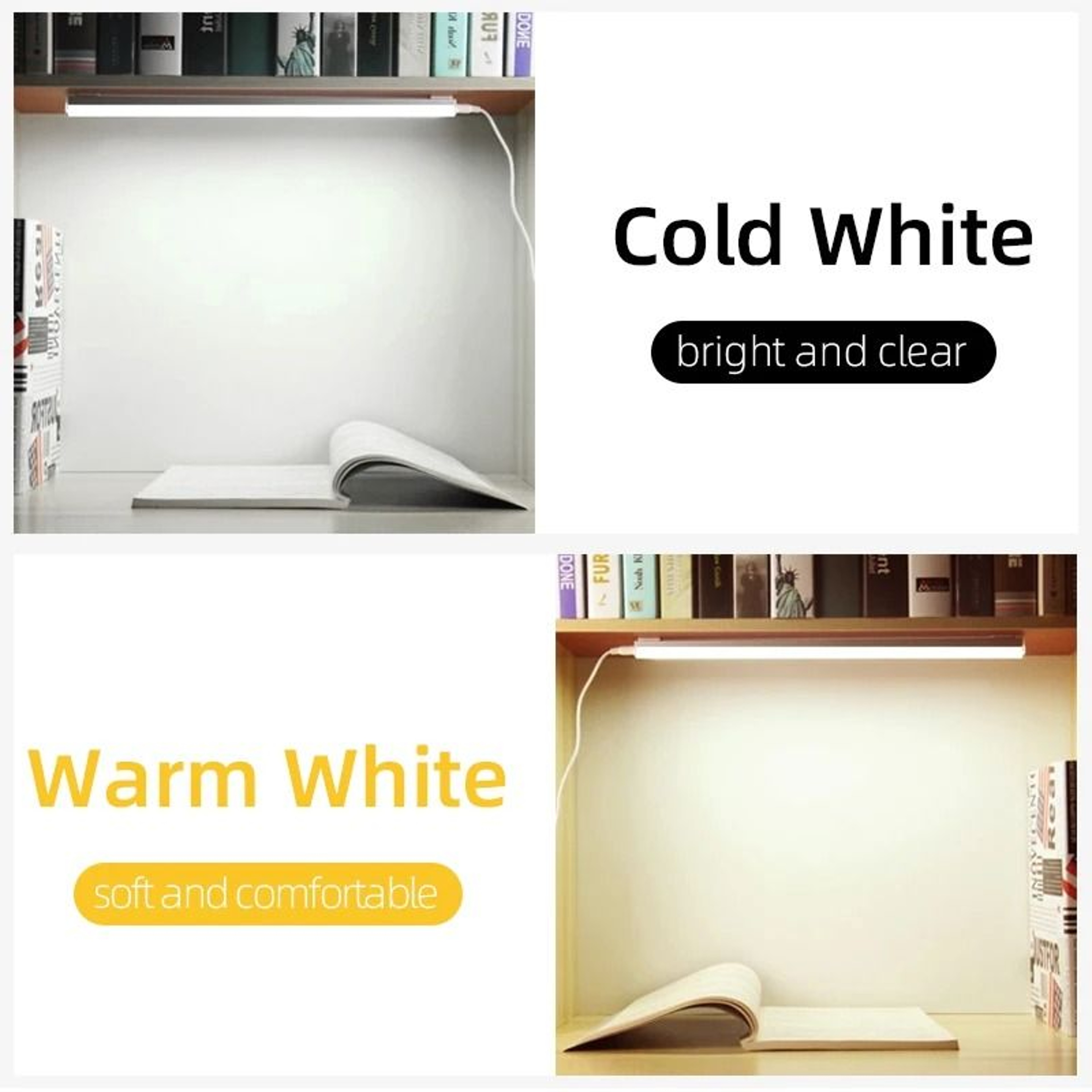 LED Tube Light T5 T8 Super Bright 220V Home Kitchen Cabinet Lamp Tube Bar Living Room Bedroom 2