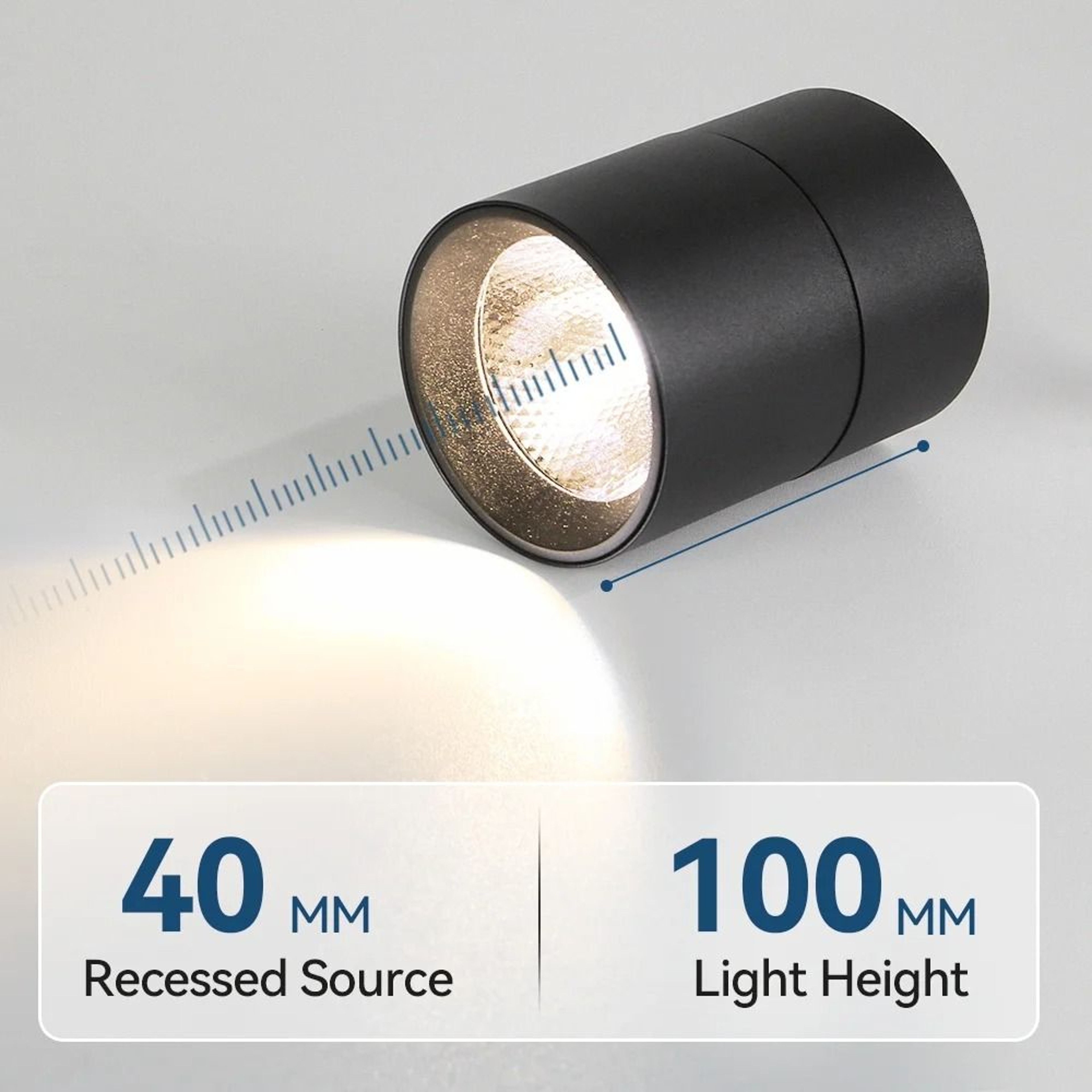 Modern LED Ceiling Spotlight 220V Surface Mount Downlight Bedroom Living Room Fixture 2