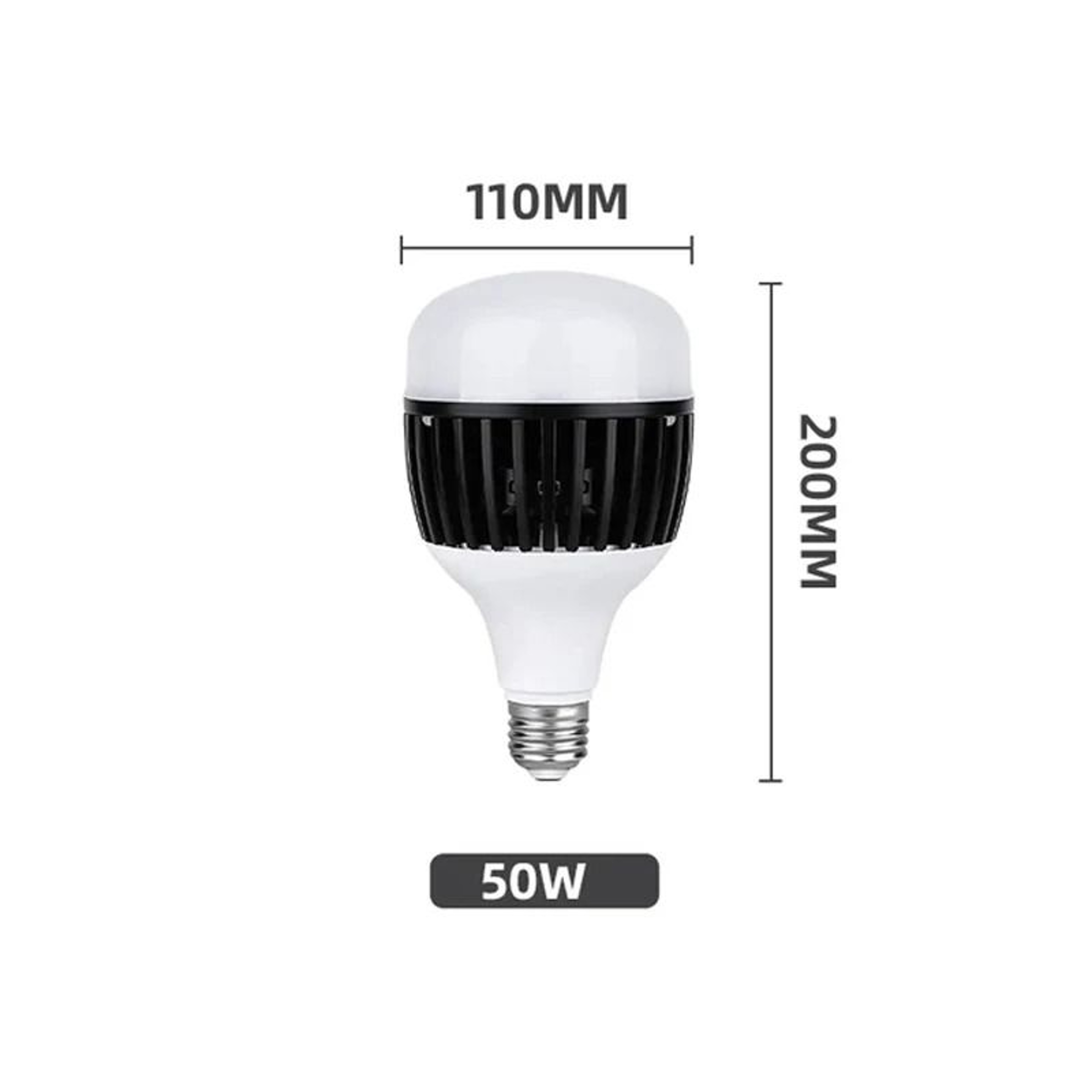 High Power LED Bulb Super Bright Indoor Flood Lamp Garage Warehouse Living Room 9