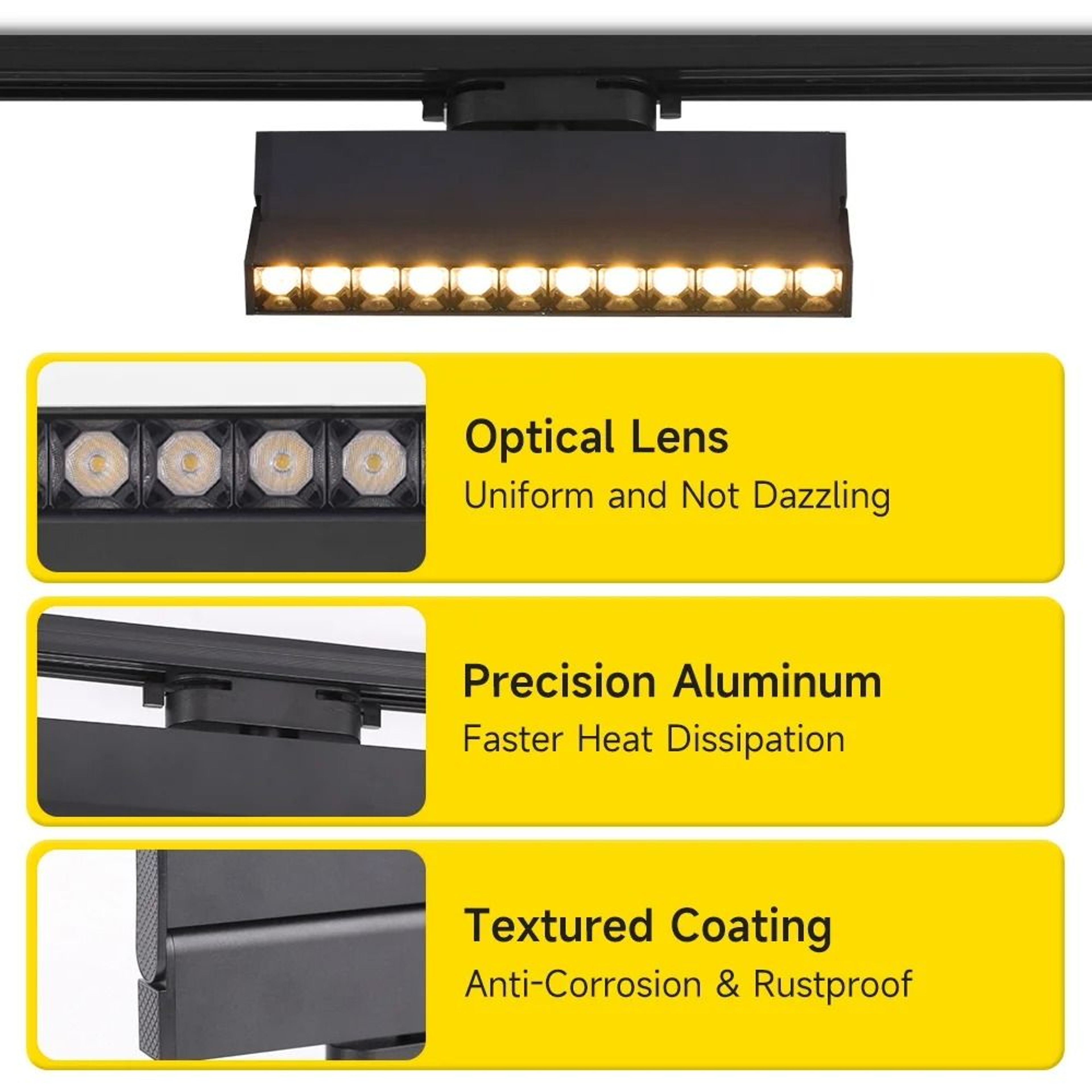 Adjustable Foldable LED Track Spotlight 85 To 265V Rail Lamp 10W 20W Ceiling Fixture Living Room Ga 3