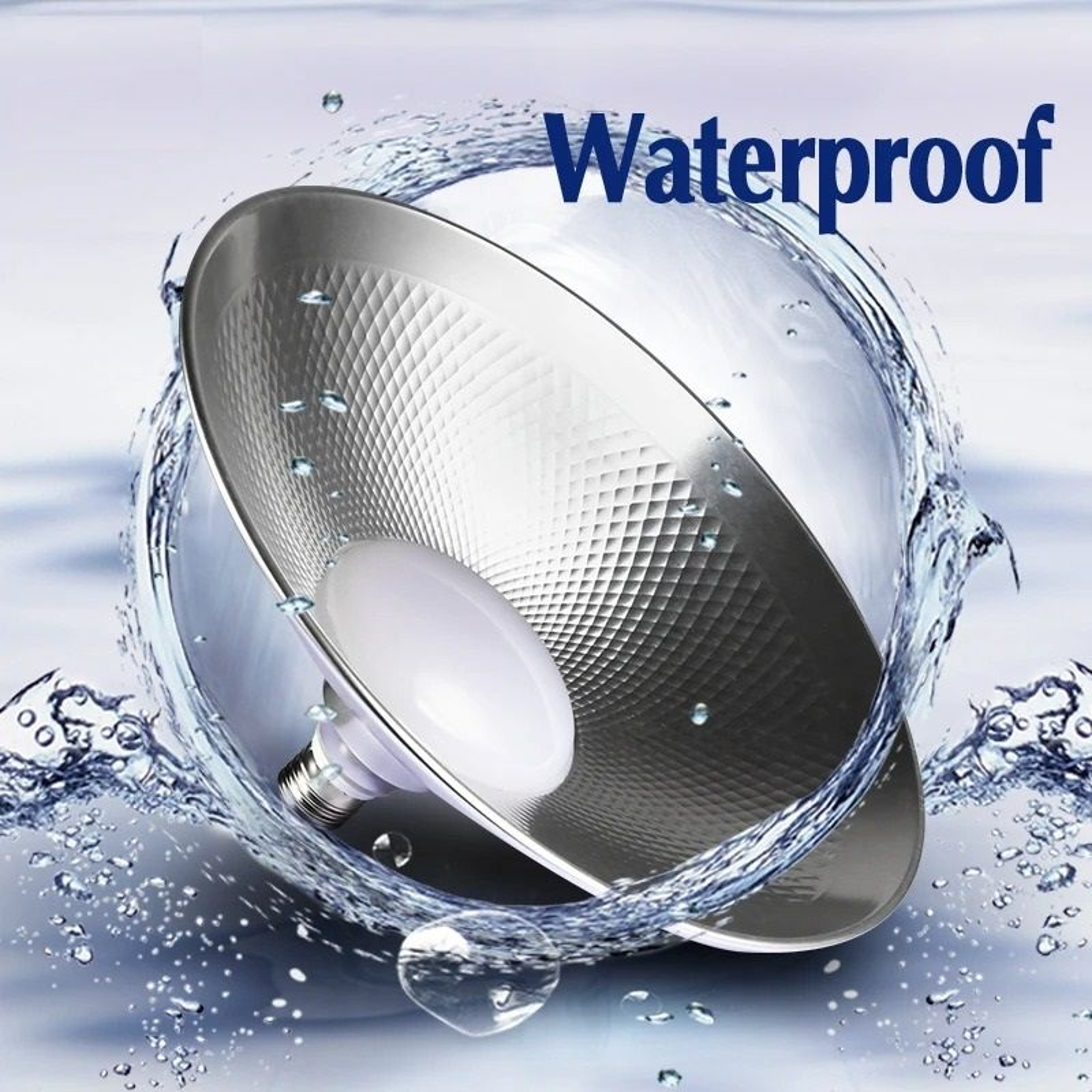 High Power LED Bay Light 30W 50W Industrial Ceiling Lamp Waterproof Workshop Garage Fixture 0