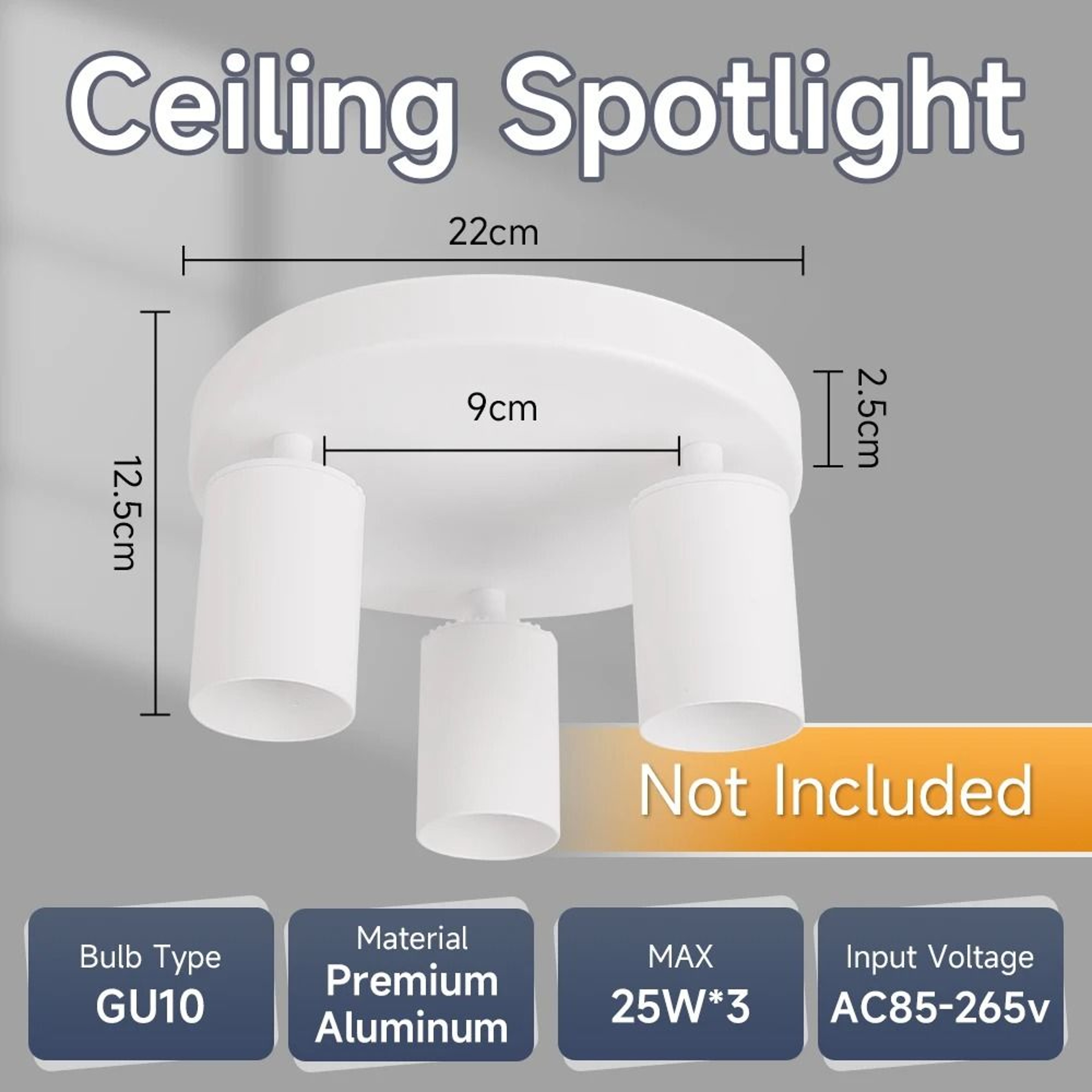 Adjustable LED Ceiling Pendant Spotlight Hanging Chandelier Dining Room Living Space Fixture – view 18
