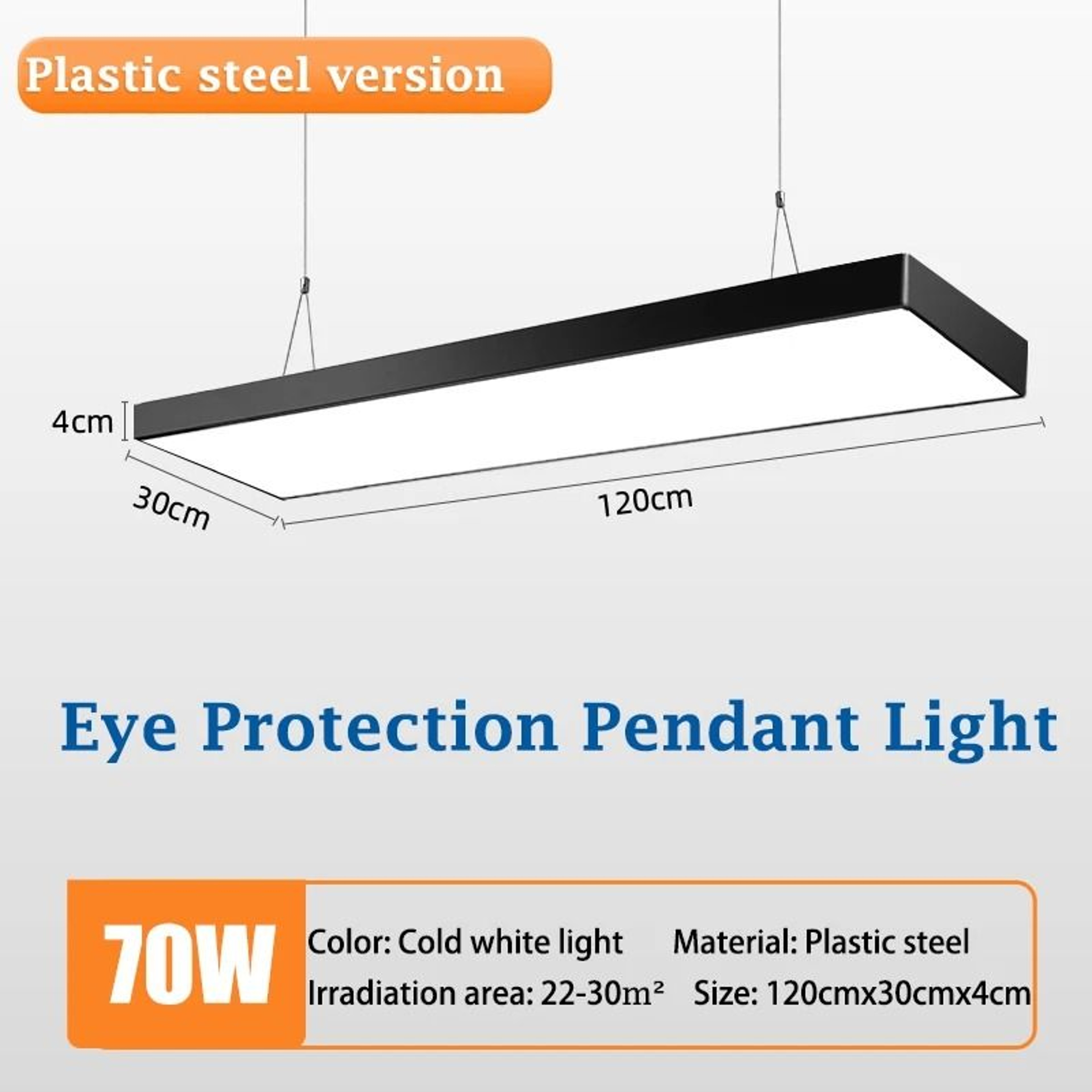Linear LED Pendant Bar Chandelier 472 Inch 185 To 265V Hanging Ceiling Light Dining Room Office 7