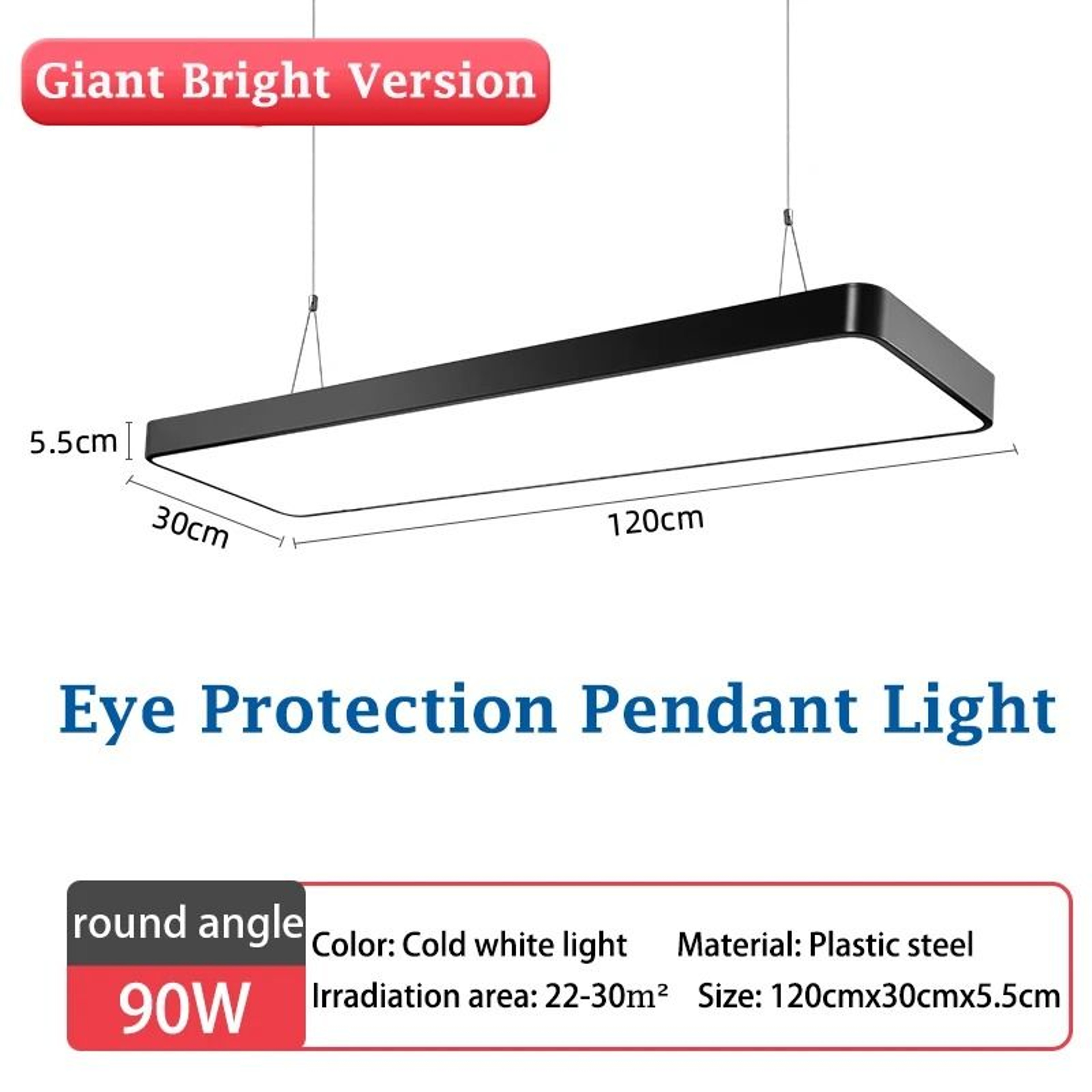 Linear LED Pendant Bar Chandelier 472 Inch 185 To 265V Hanging Ceiling Light Dining Room Office 21