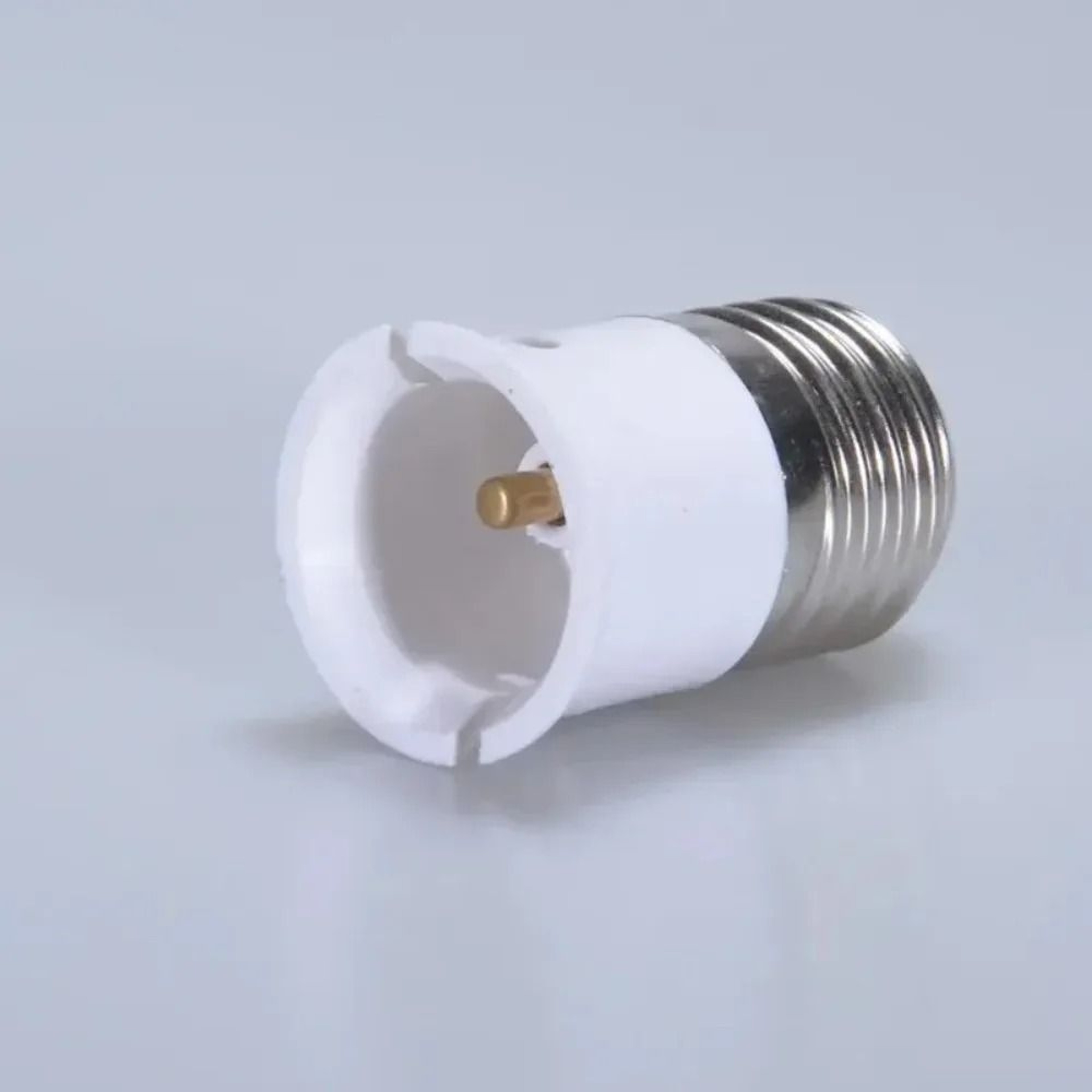 6 Pack Light Bulb Socket Adapter Converter Threaded Screw Base To Bayonet Fitting Home Fixture 1