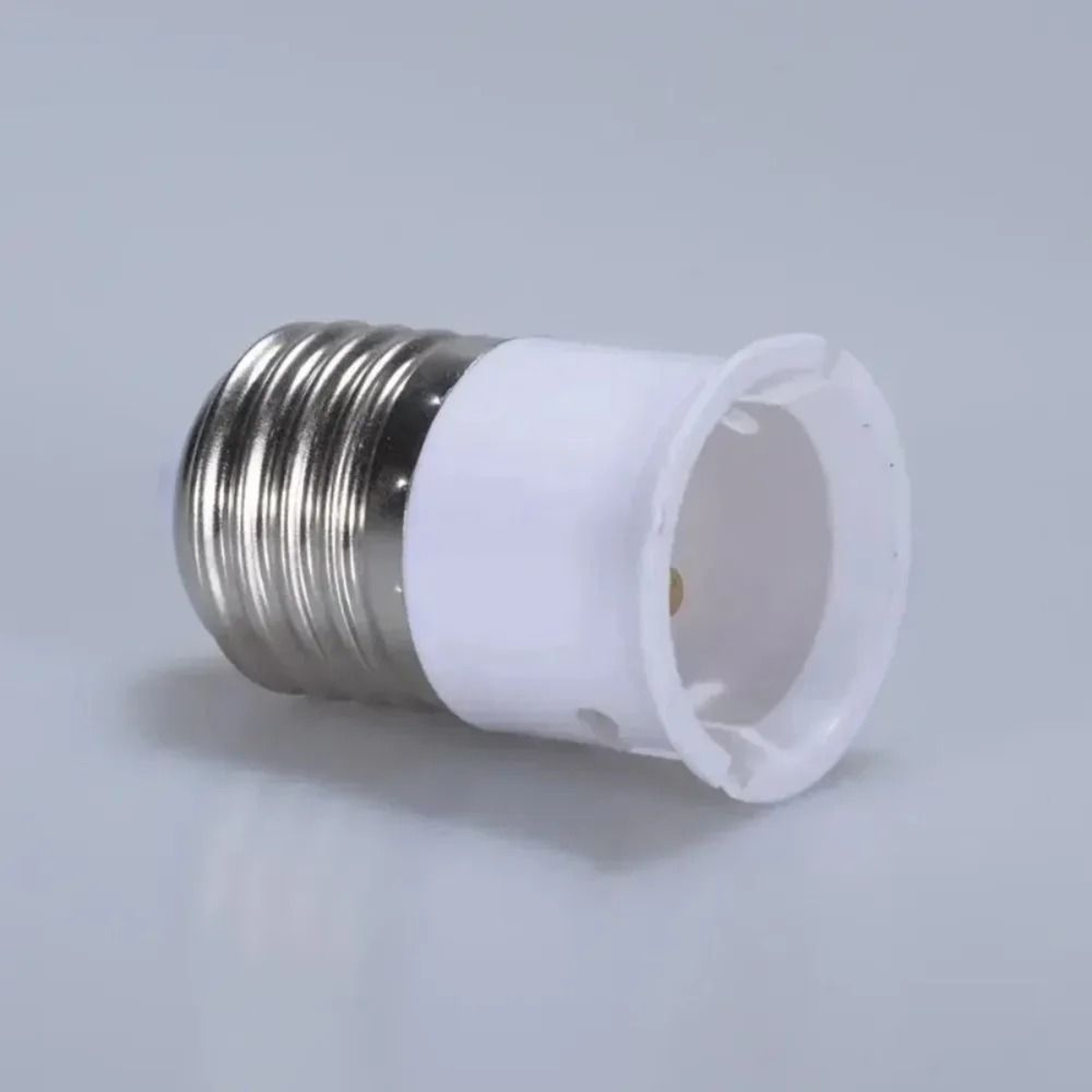 6 Pack Light Bulb Socket Adapter Converter Threaded Screw Base To Bayonet Fitting Home Fixture 3