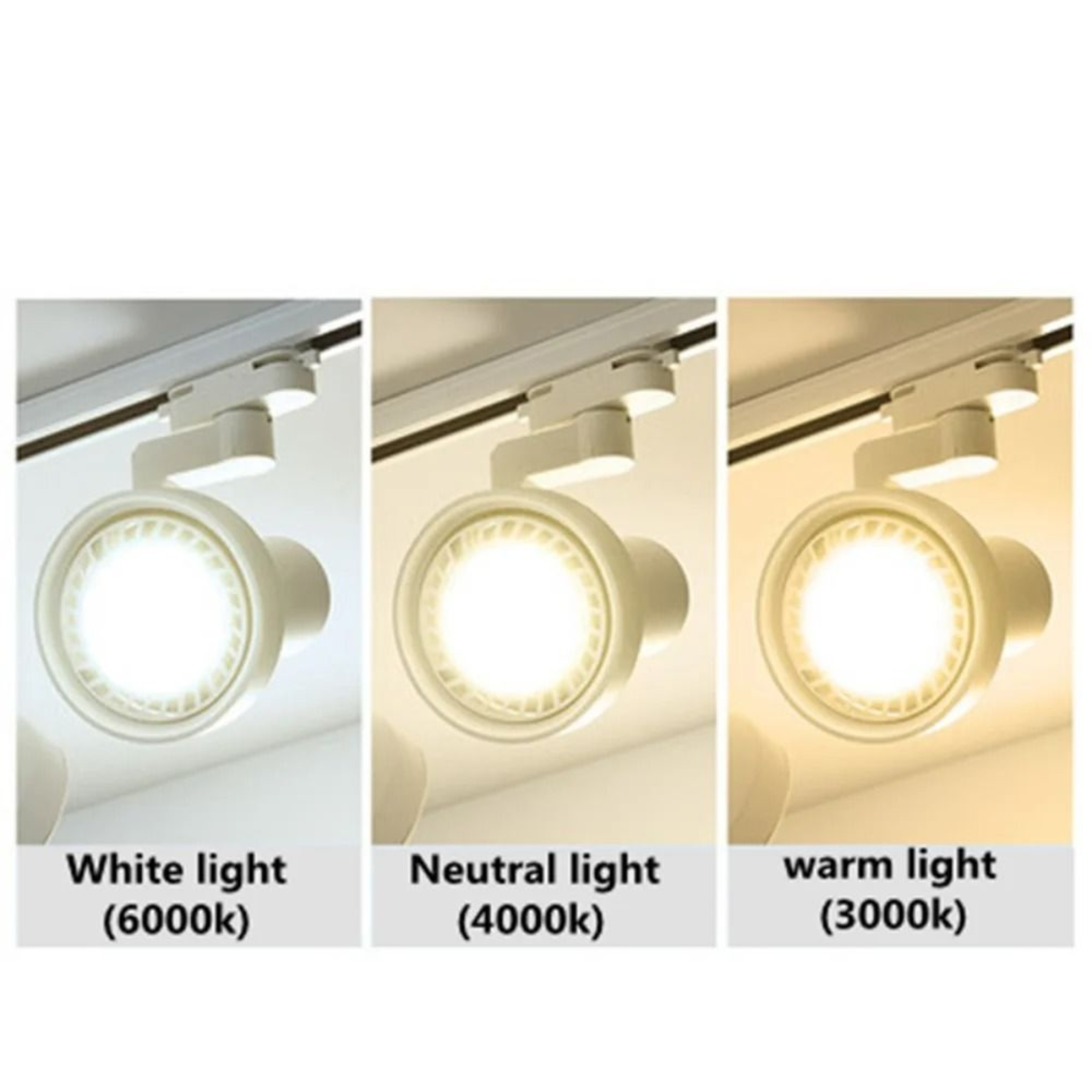 High Power LED Par30 Spotlight Bulb 35W 45W Universal Screw Base Track Flood Light Fixture 3