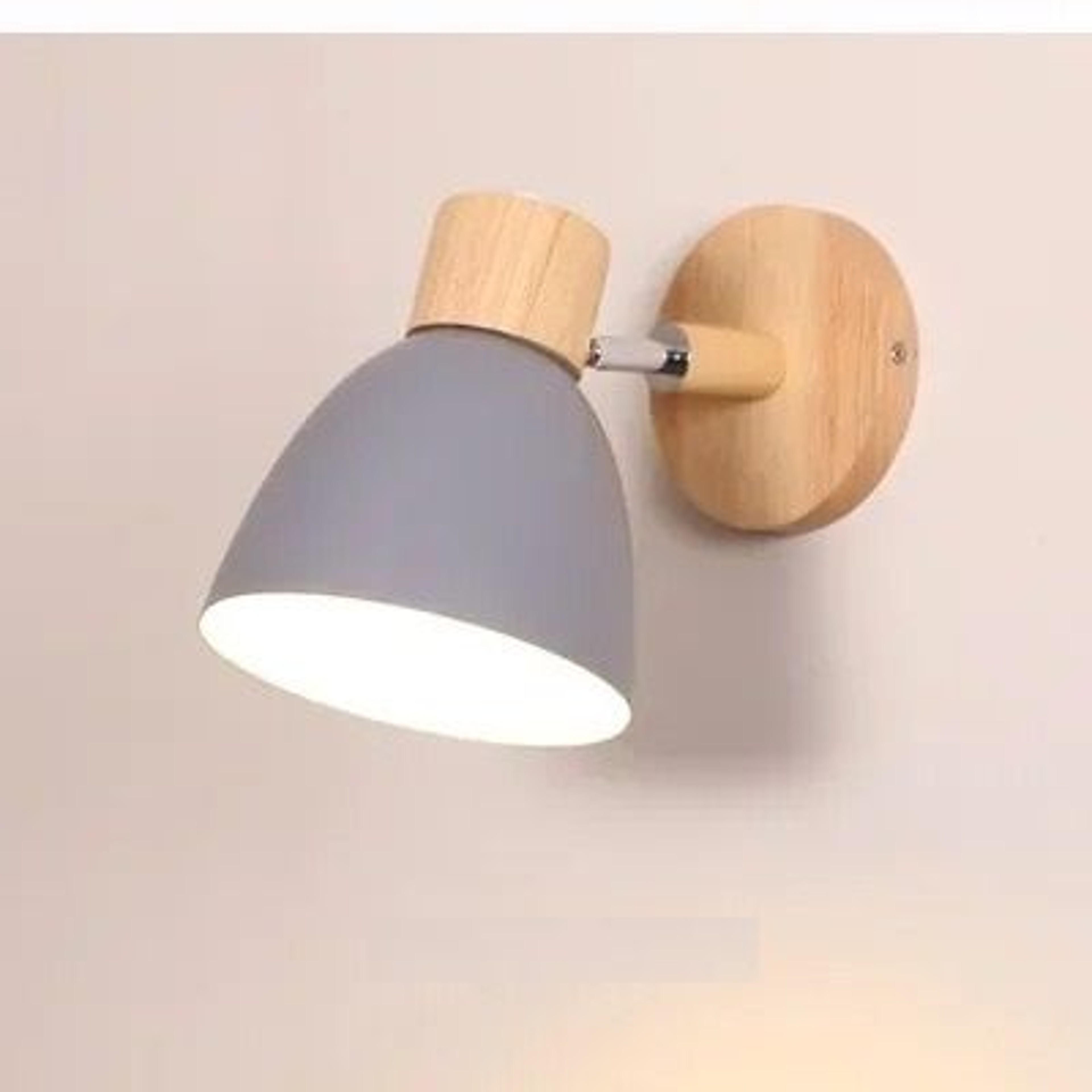 Minimalist Macaron Nordic Wall Sconce Adjustable Swivel Head Bedside Reading Light Fixture 6