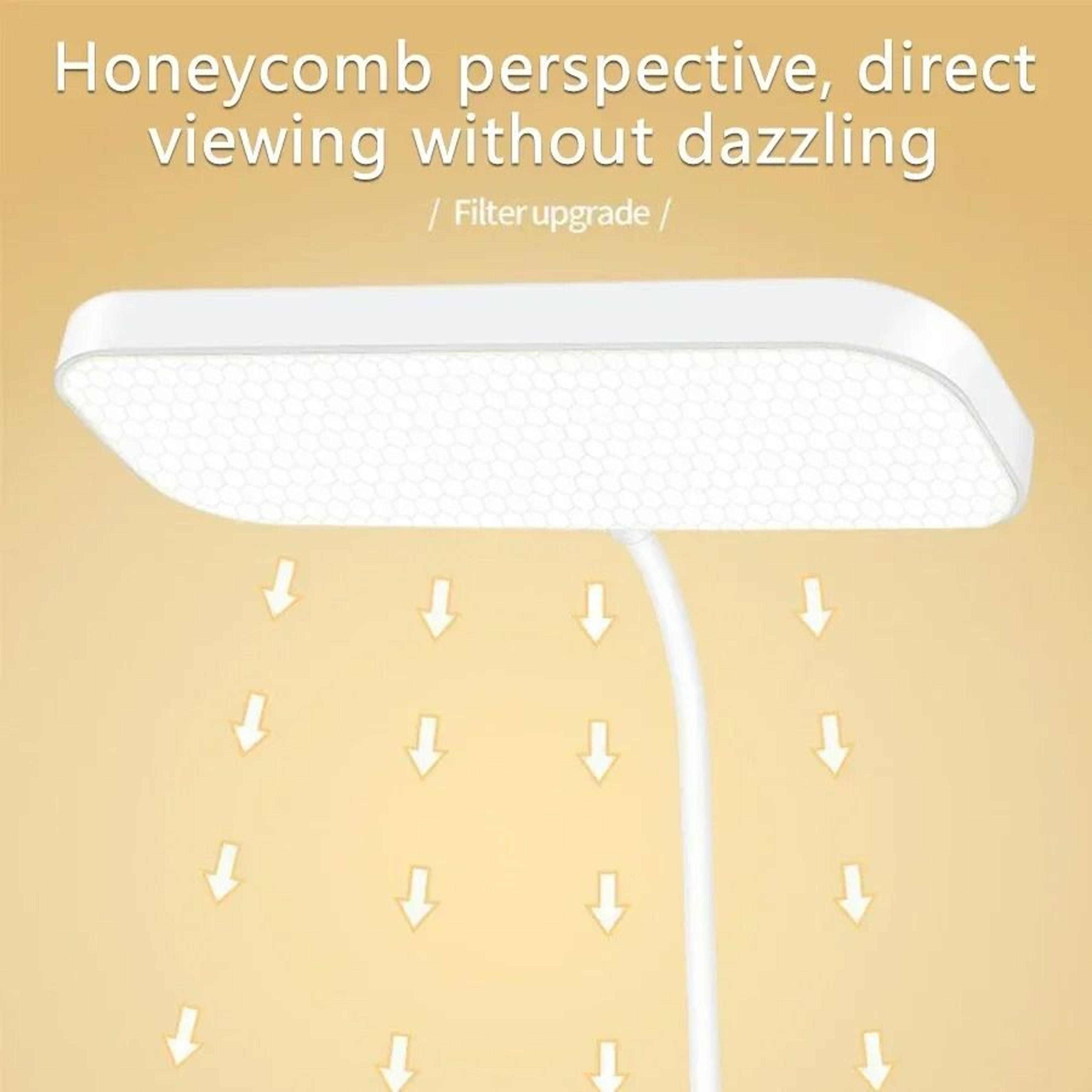 Rechargeable Eye Protection LED Desk Lamp Long Life Battery Stepless Dimming Touch Bedside Study Li 3