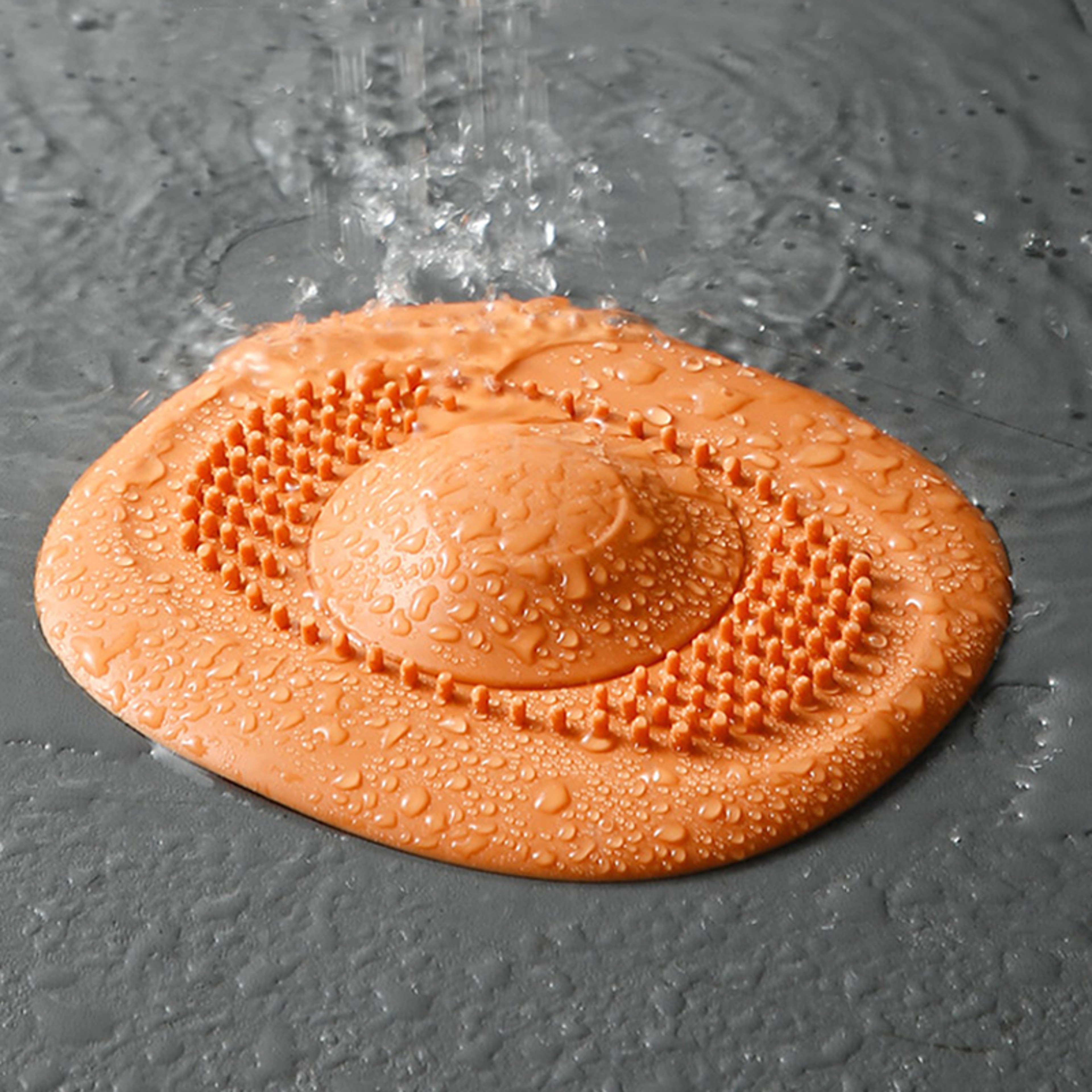Shower Drain Hair Catcher Anti Clog Drain Cover And Sink Strainer 5