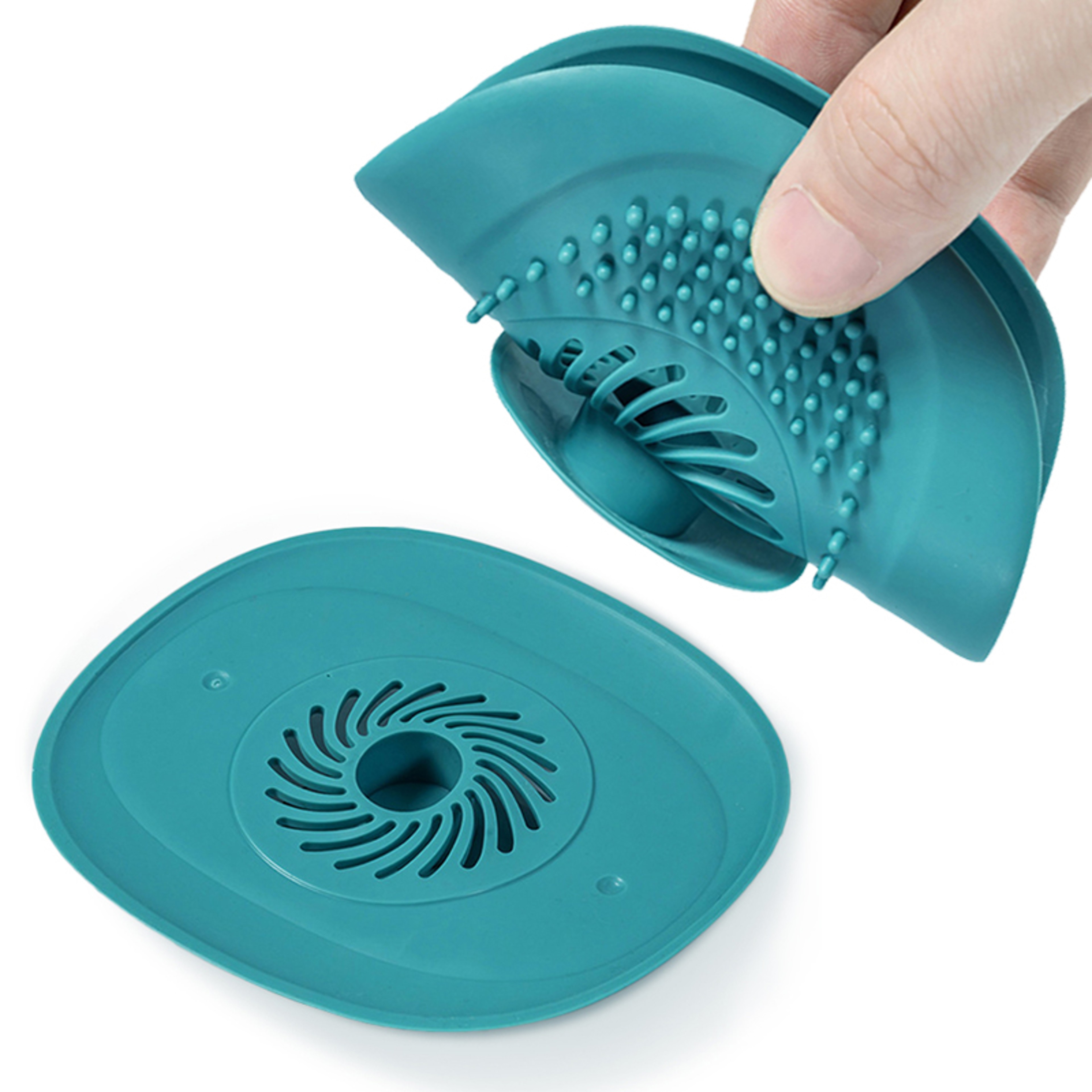Shower Drain Hair Catcher Anti Clog Drain Cover And Sink Strainer 3