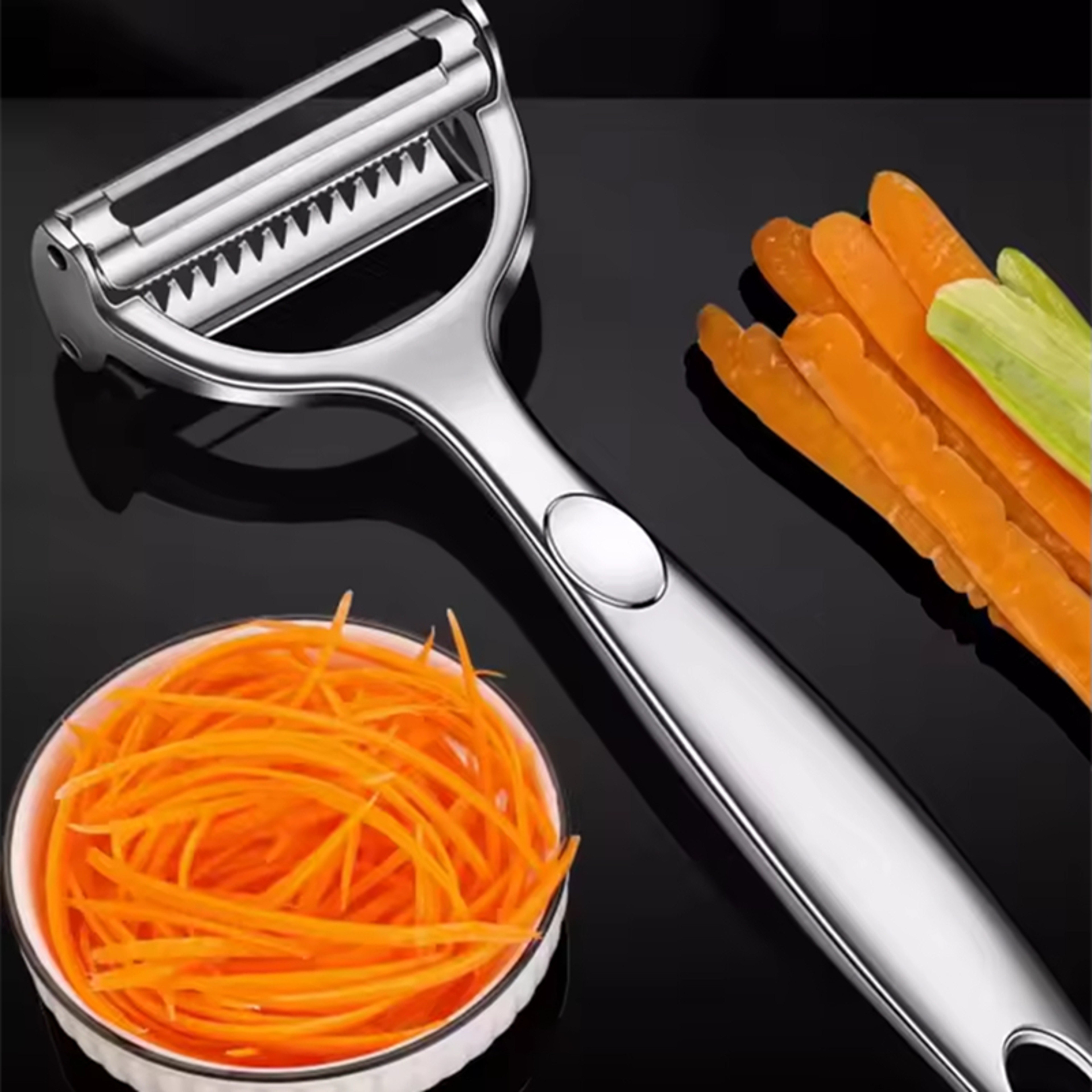 Stainless Steel Vegetable Peeler And Carrot Grater 4
