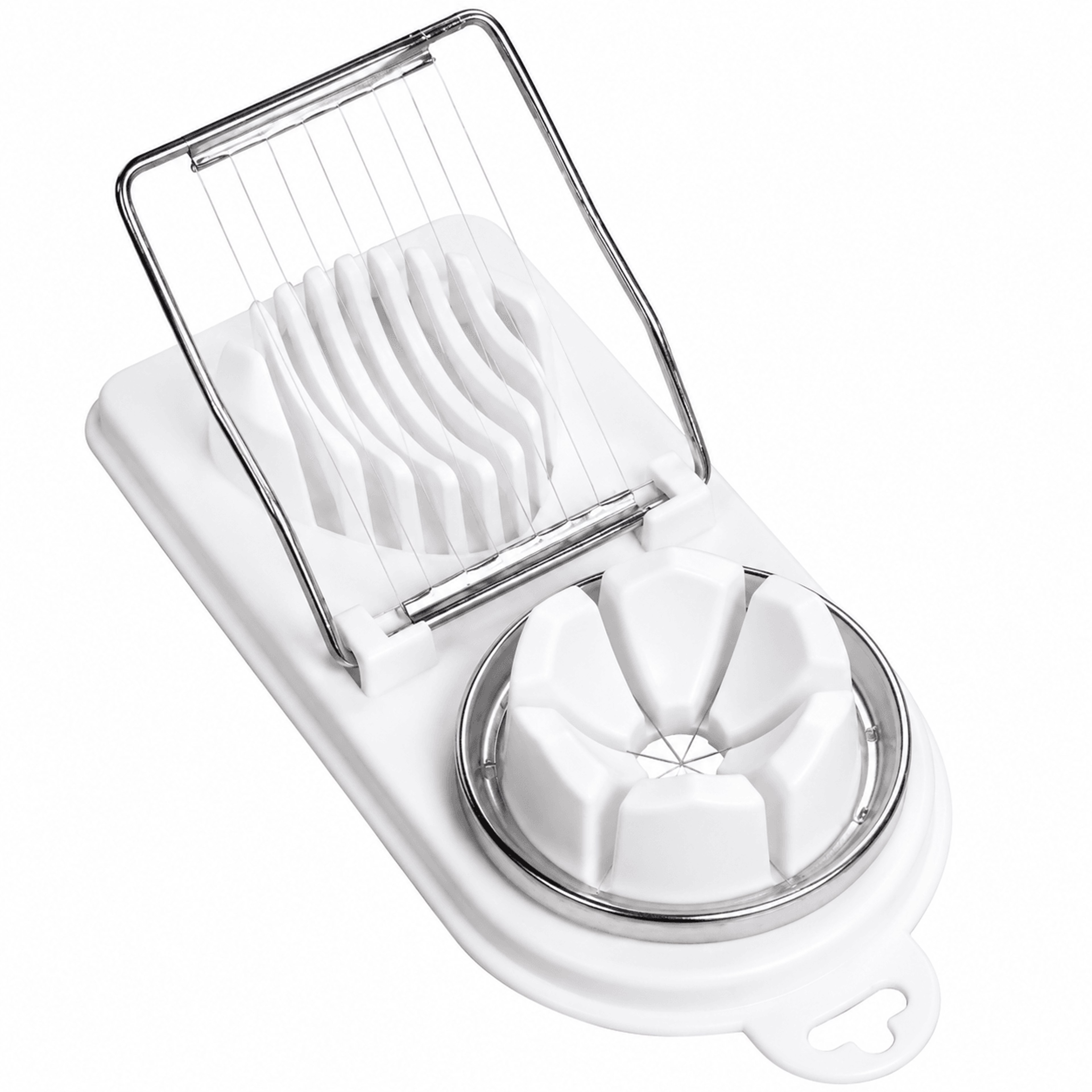 Stainless Steel Egg Slicer And Hard Boiled Egg Cutter 0