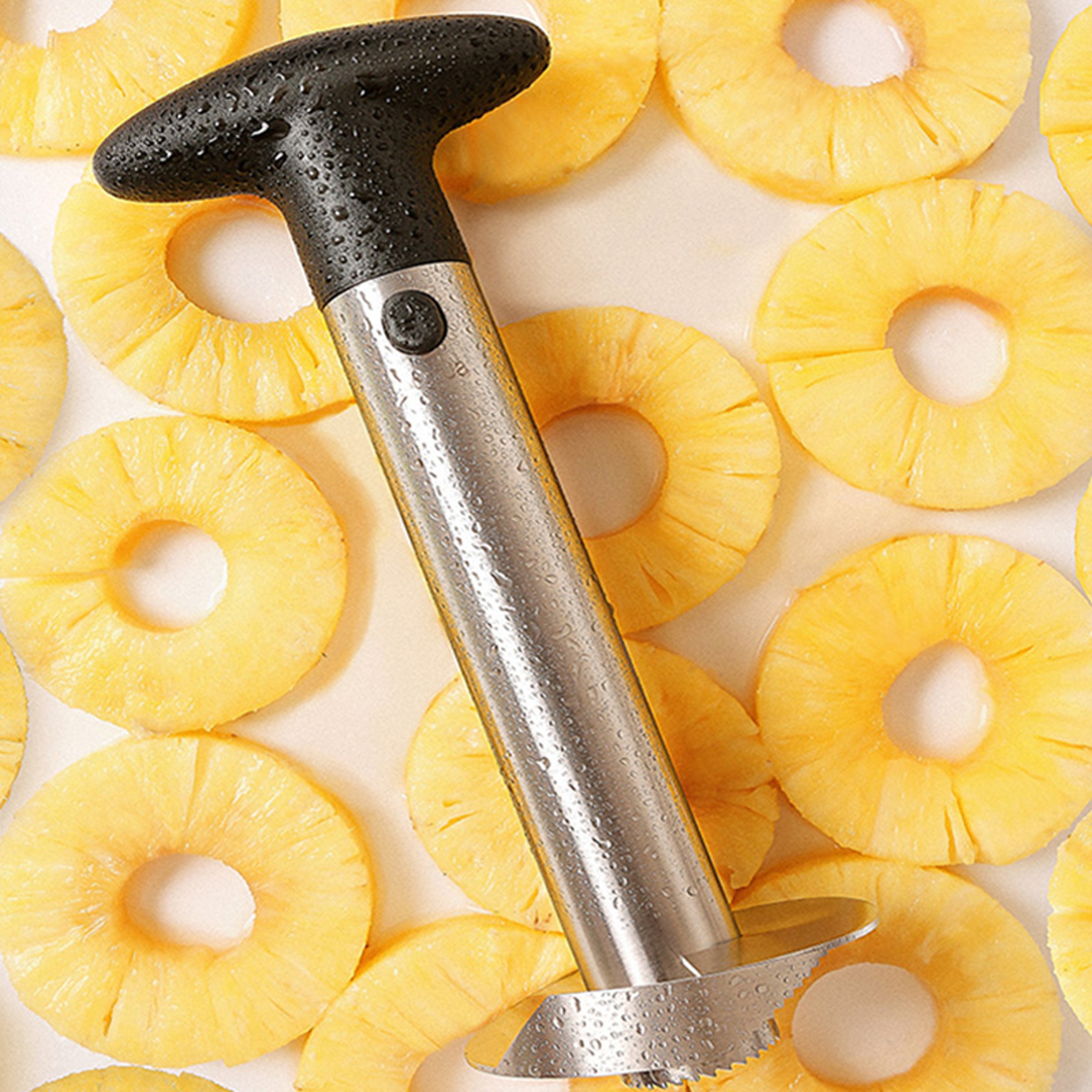 Stainless Steel Pineapple Corer Slicer And Easy Fruit Cutter 5