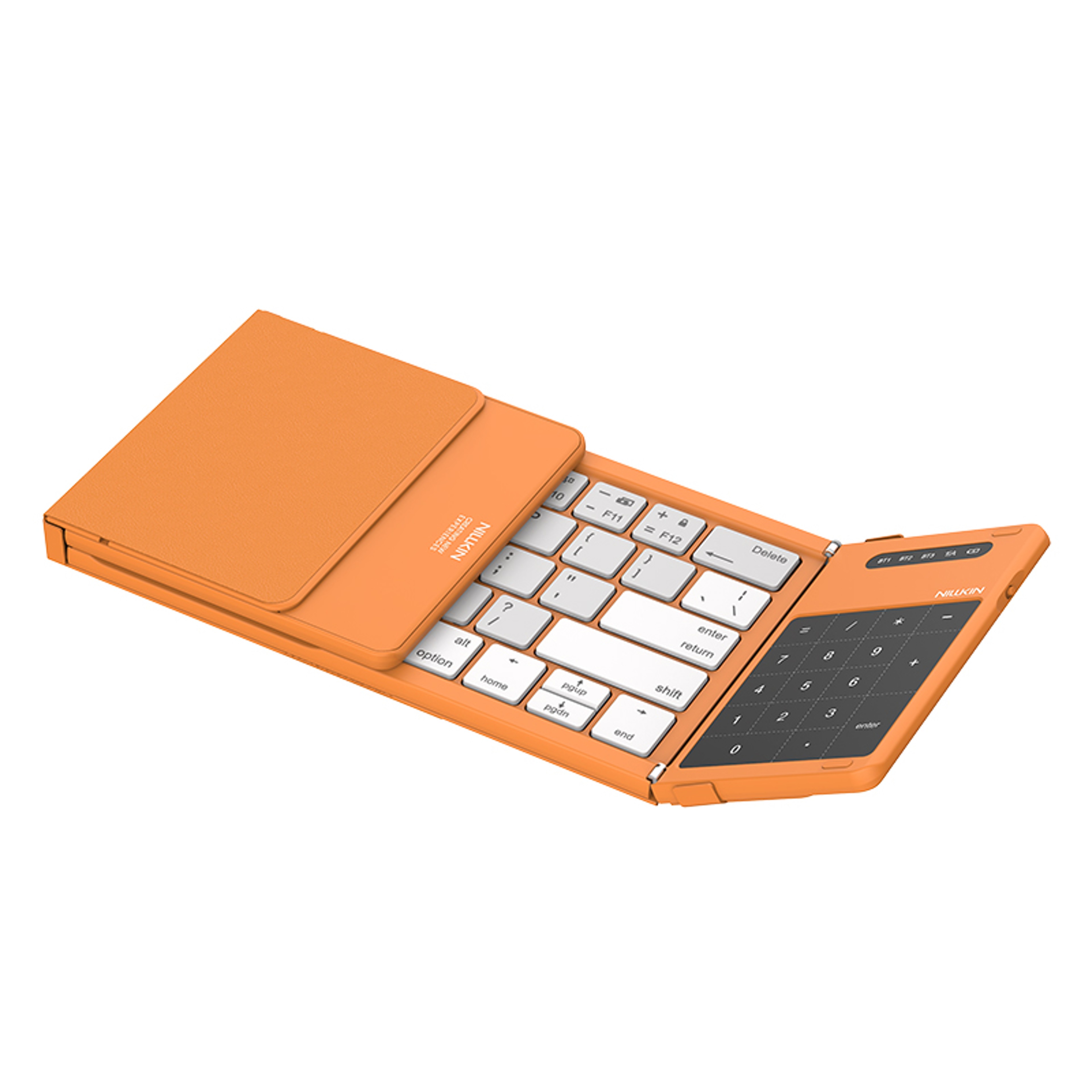 Mini Foldable Bluetooth Keyboard With Touchpad Portable Rechargeable Wireless Keyboard 1