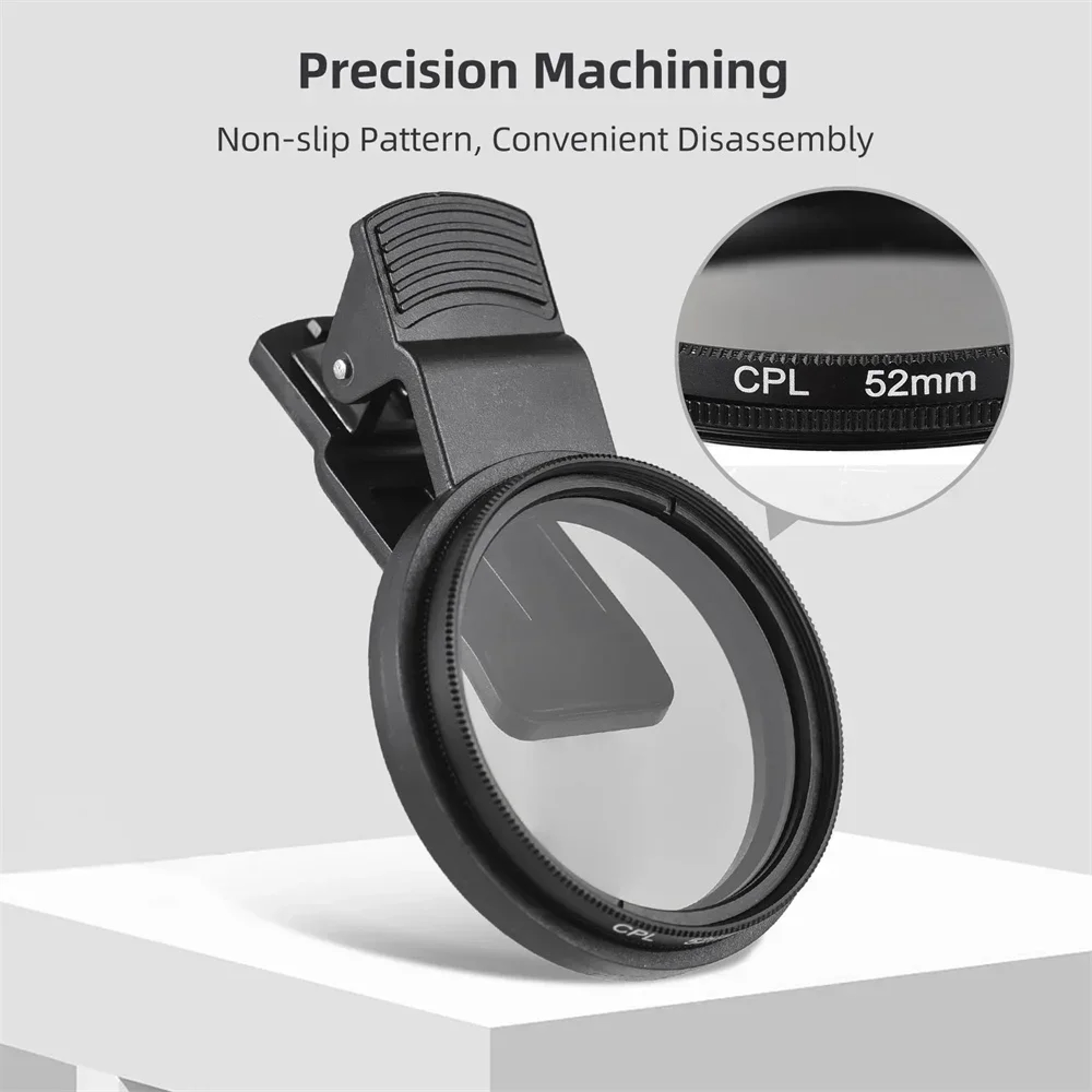 Universal CPL Phone Lens Filter Clip for iPhone – view 4