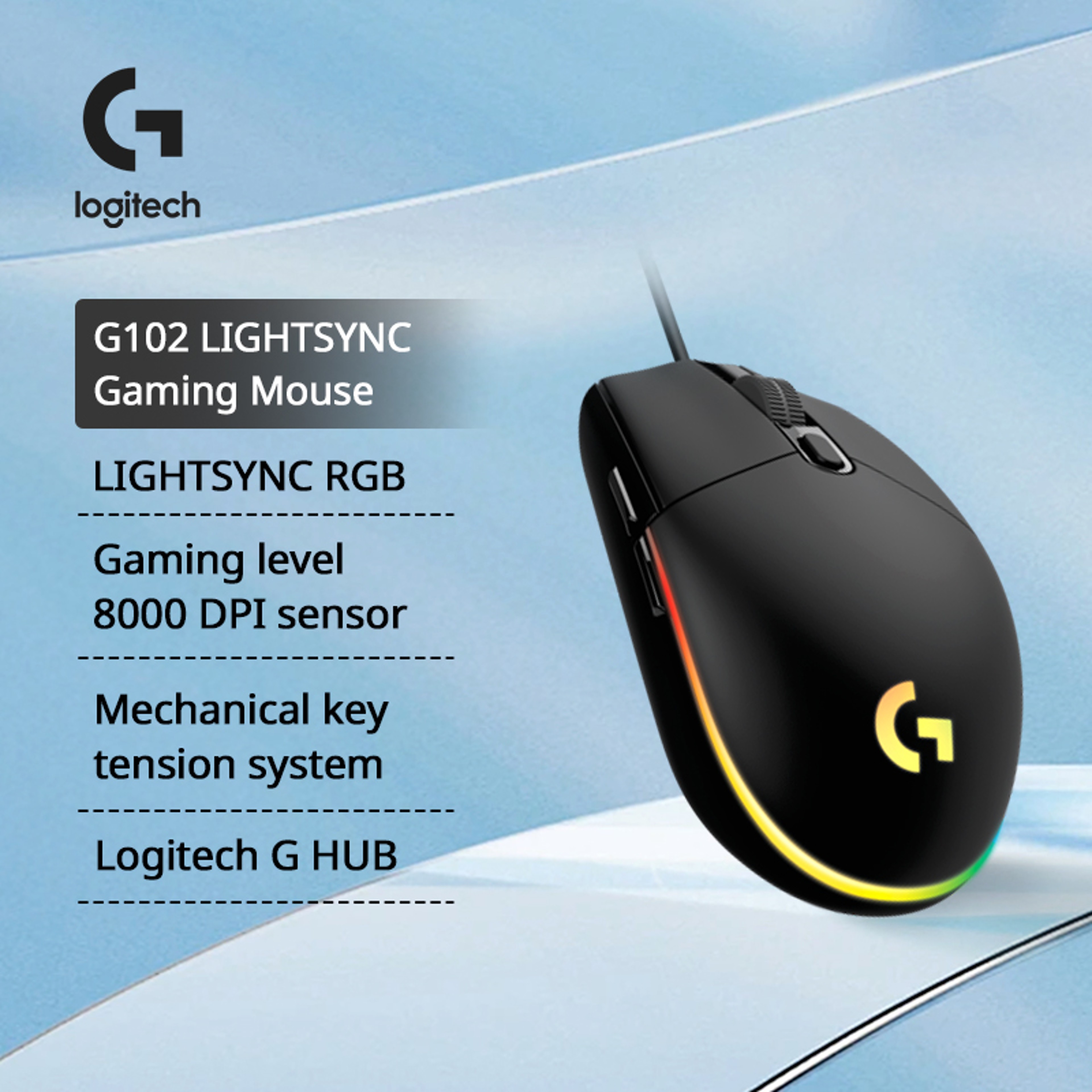 Wired Gaming Mouse DPI RGB With Customizable Buttons 2