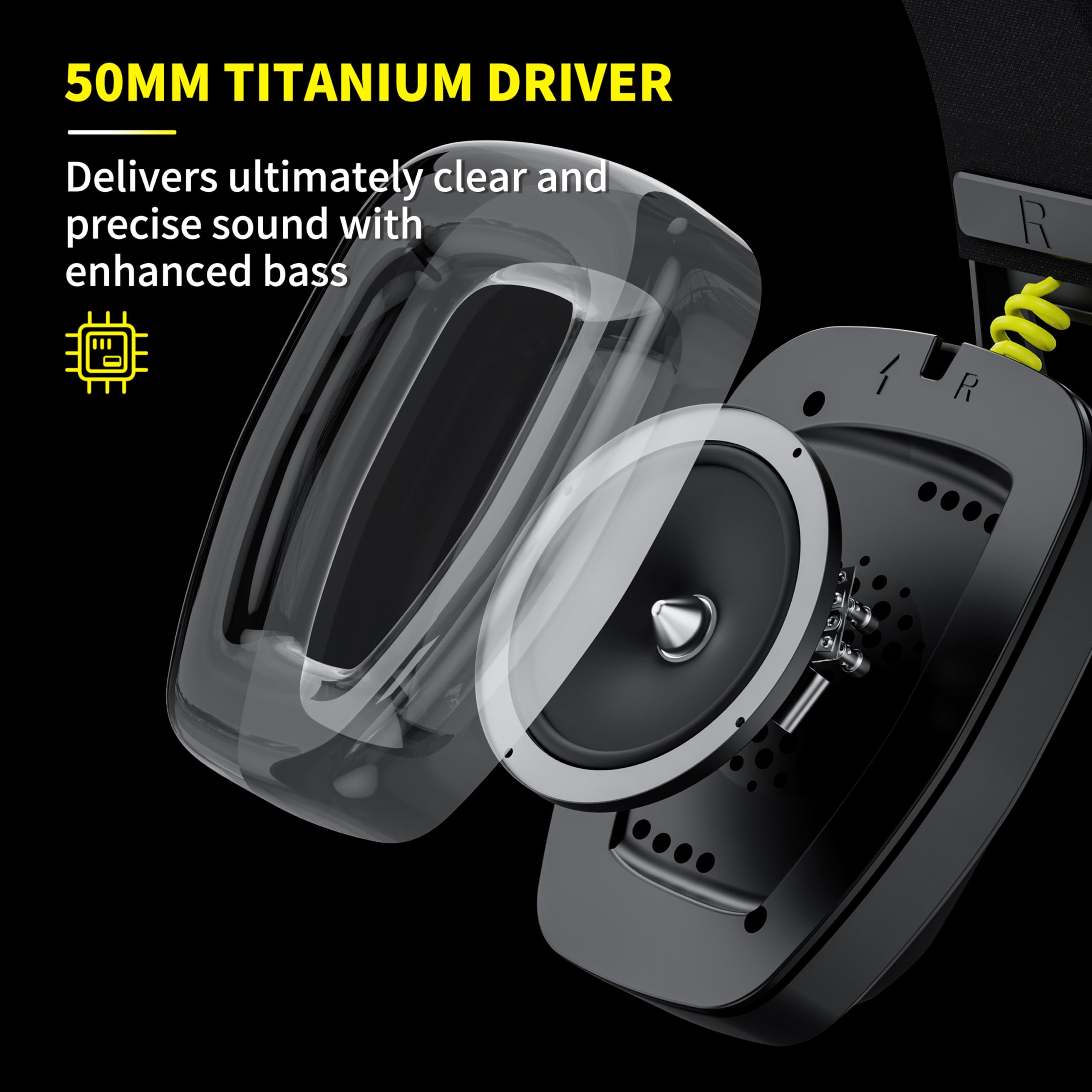 Wireless Gaming Headset With Mic For PC Mac And Bluetooth Devices 7