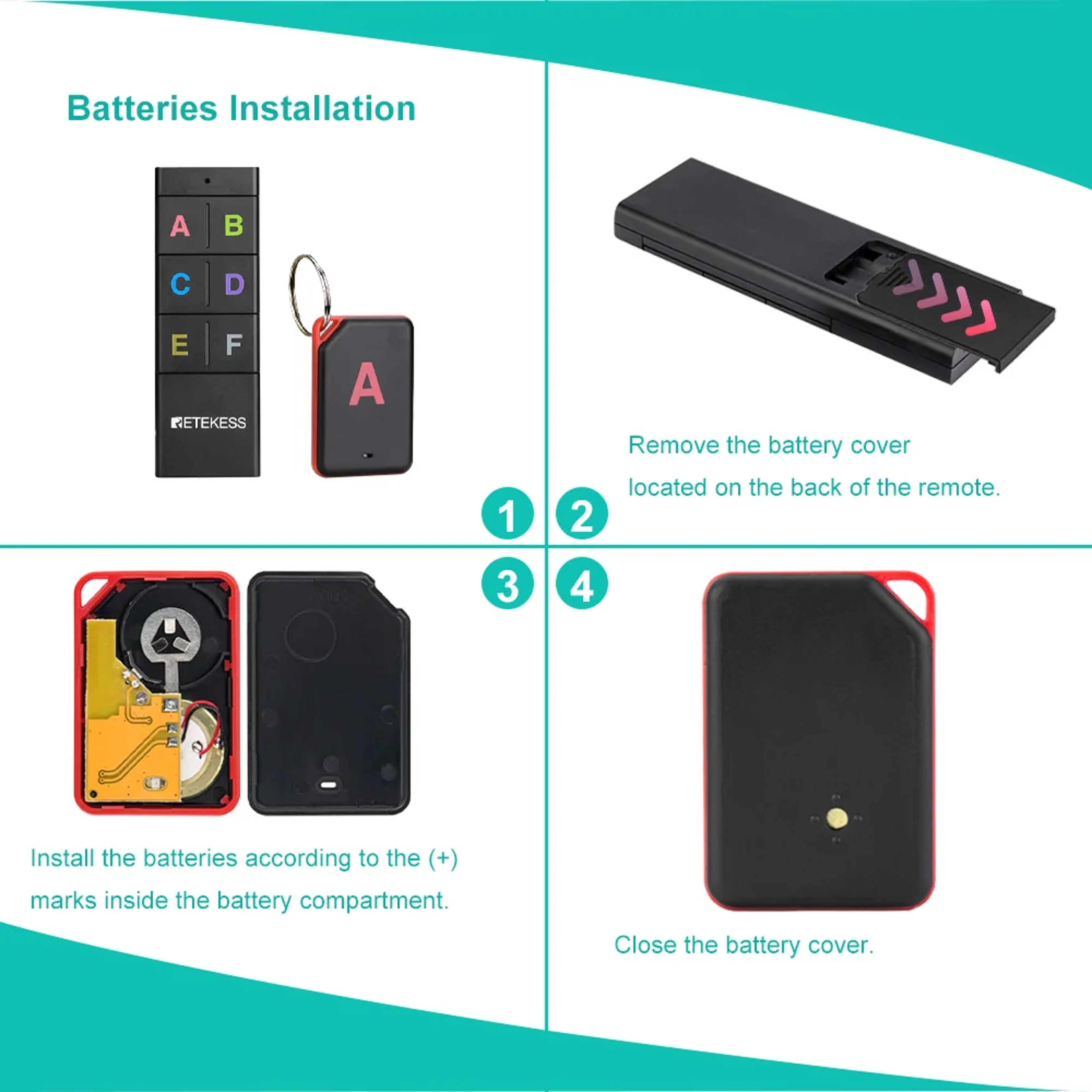 Receiver Wireless Key Finder RF Locator For Keys Wallets Remotes And Pets 3