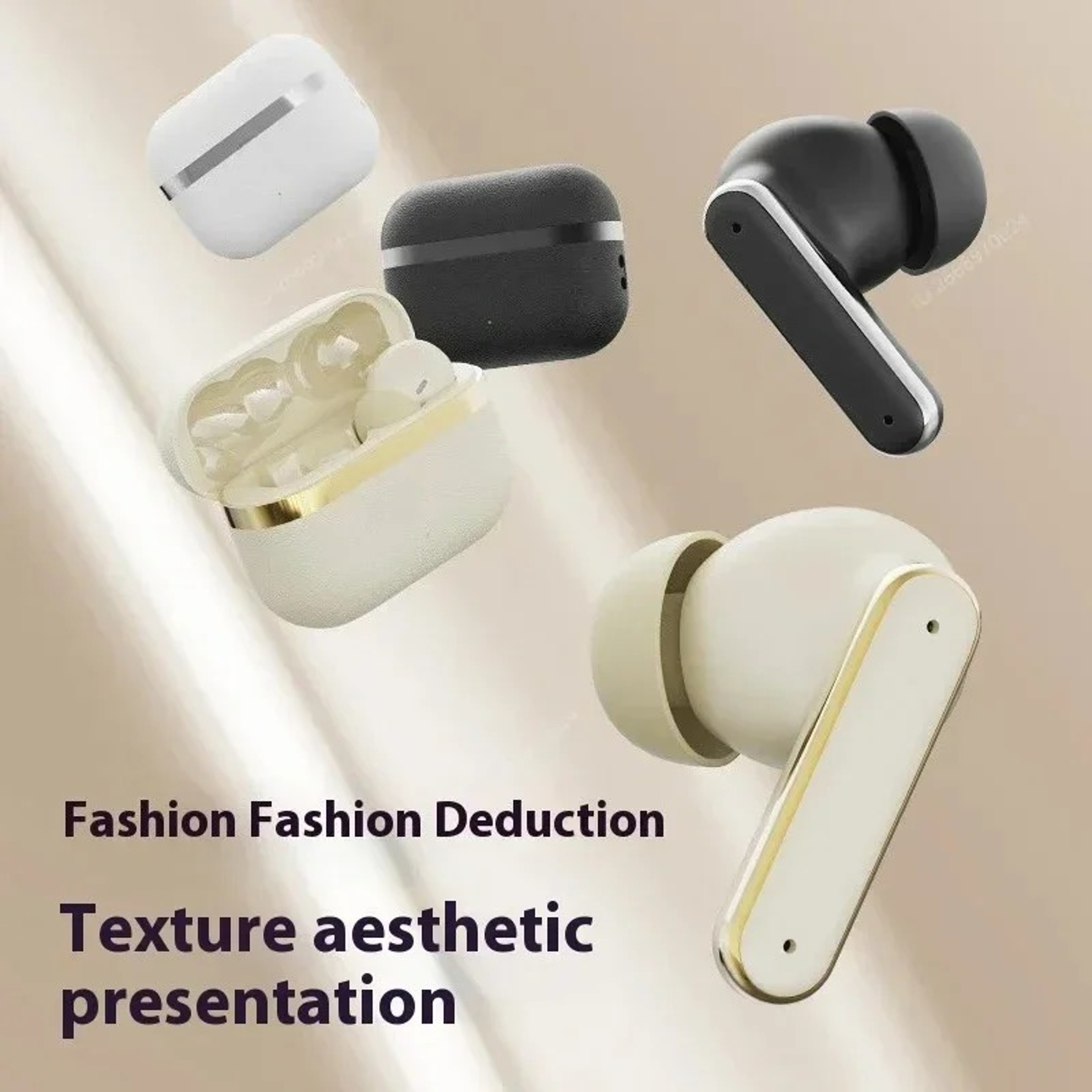 Bluetooth Wireless Earbuds With Touch Control For Gaming And Music 5