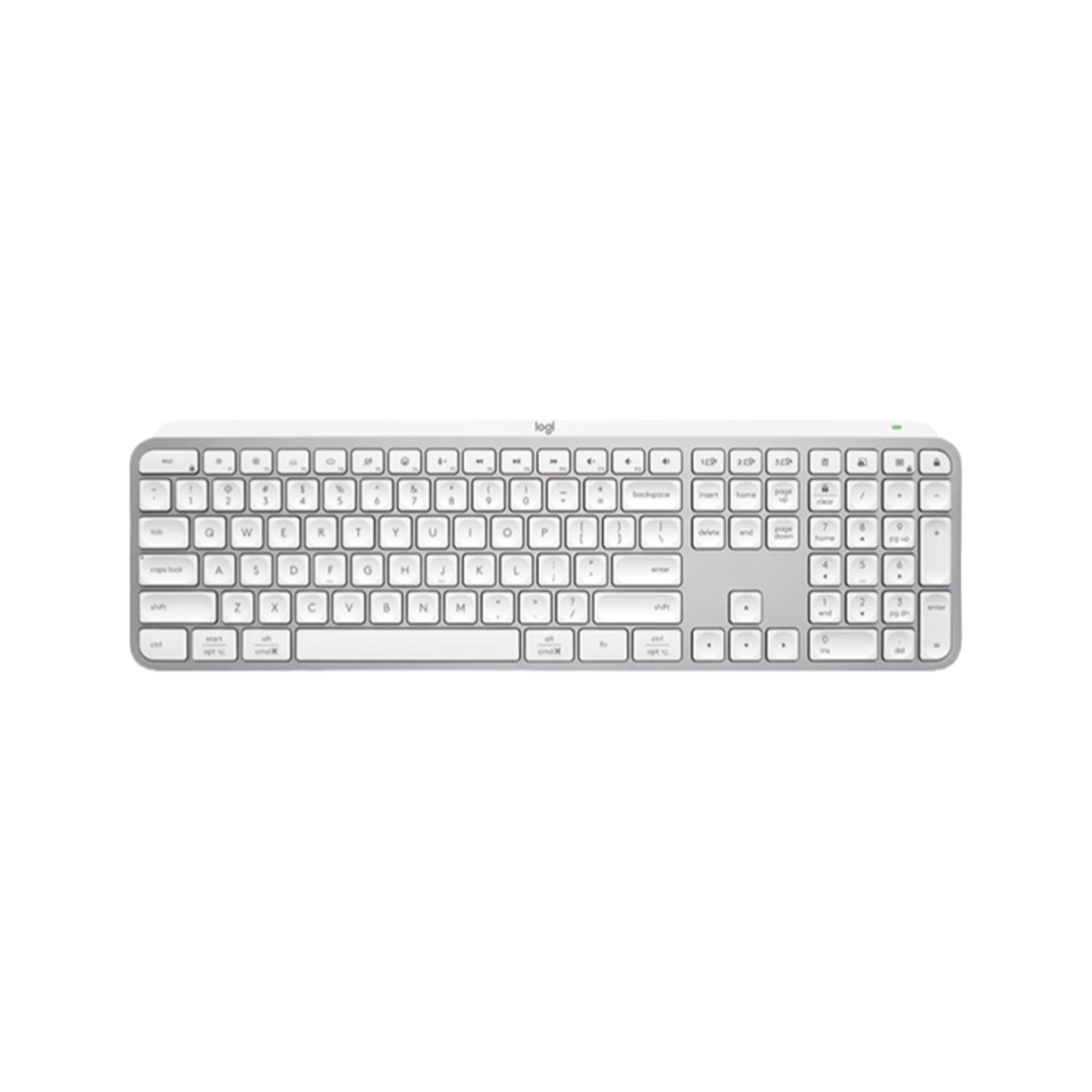 Smart Illuminated Wireless Multi Device Office Keyboard With Logi Bolt 0