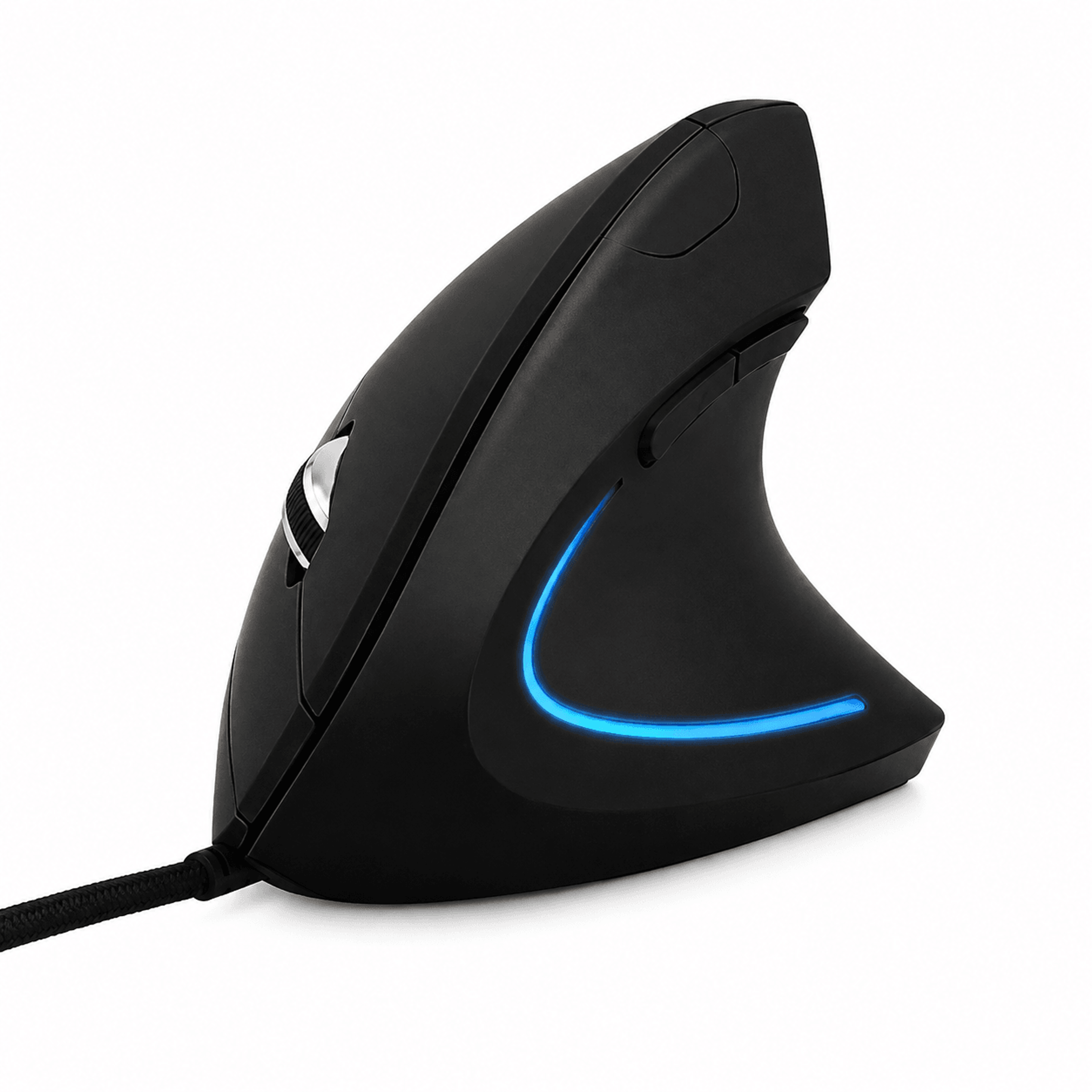 Ergonomic Vertical RGB Gaming Mouse Wired USB Wrist Support Mouse 0