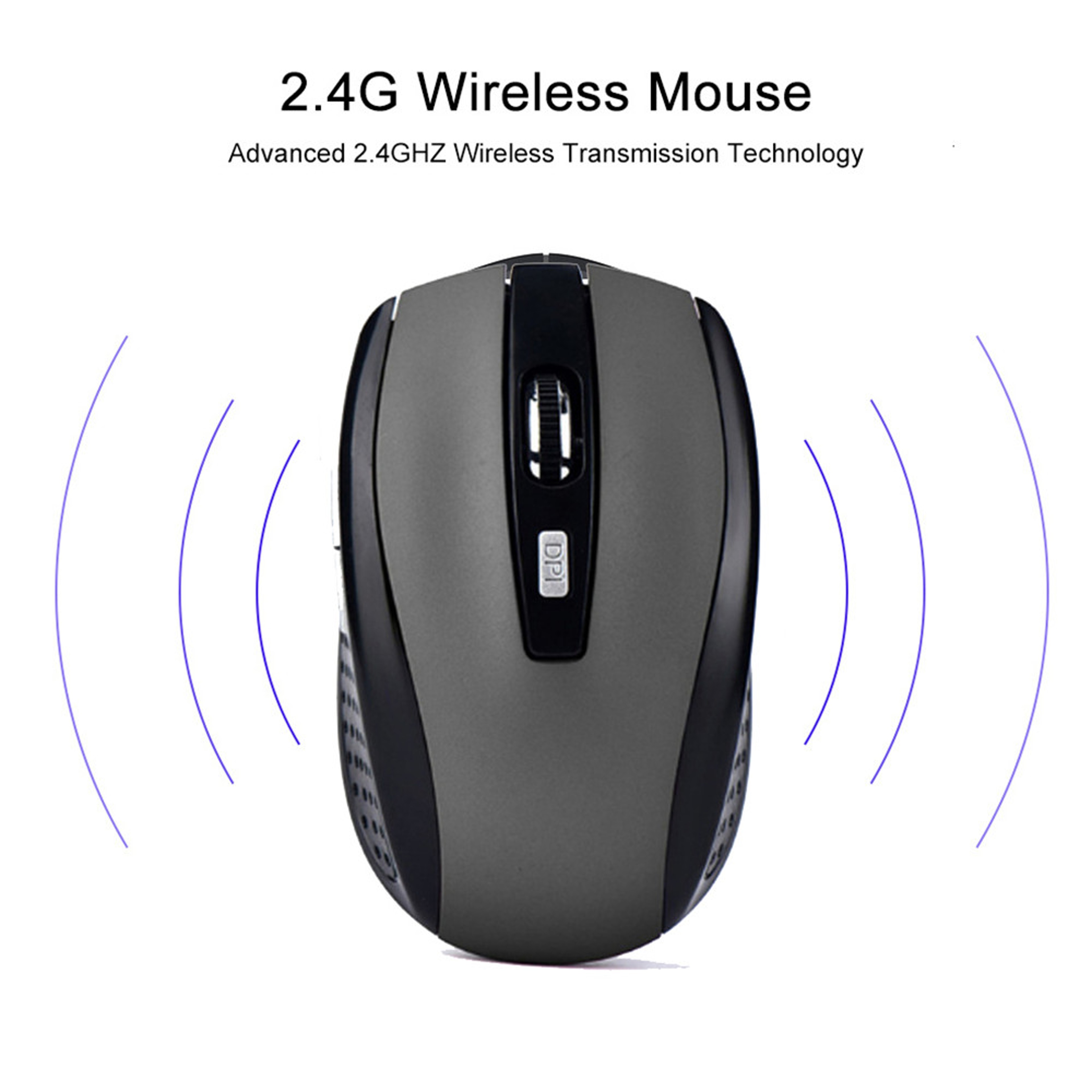 Slim Wireless Gaming Mouse With Silent Click And DPI For Laptop PC Macbook 3