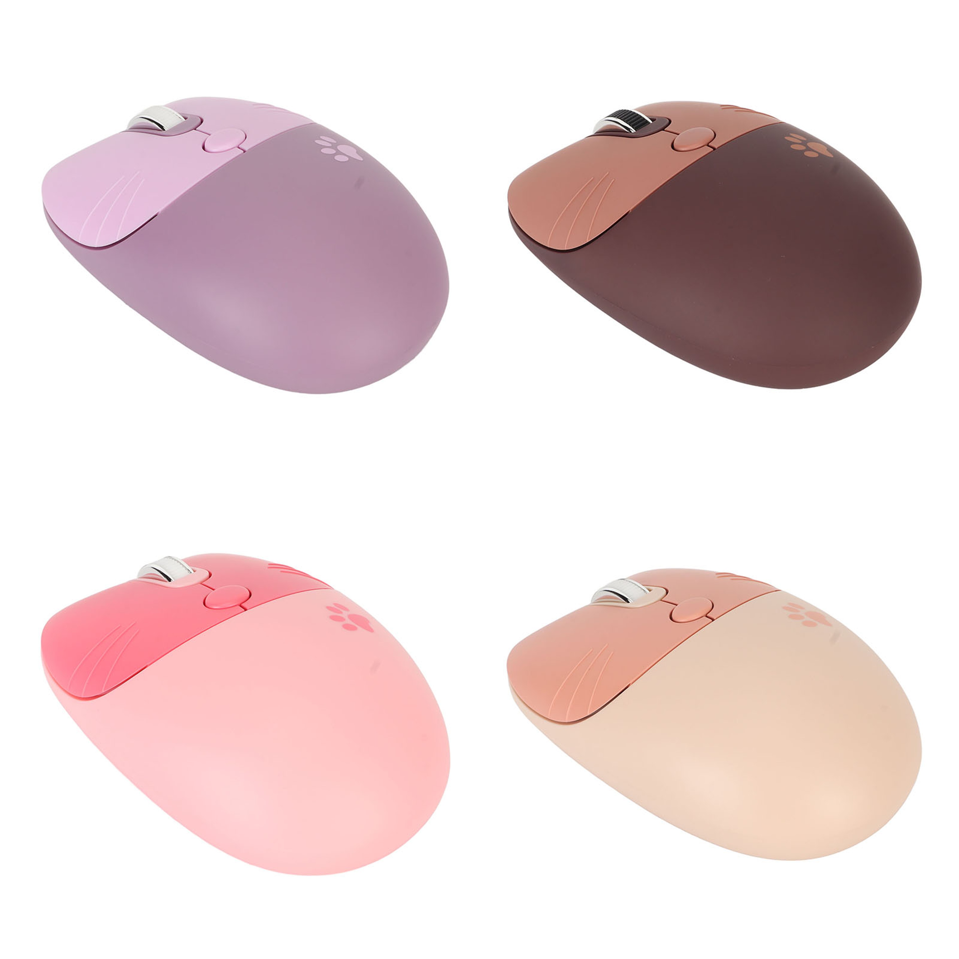 Cute Cat Wireless Mouse Silent USB Receiver Levels Portable Laptop Mouse 5