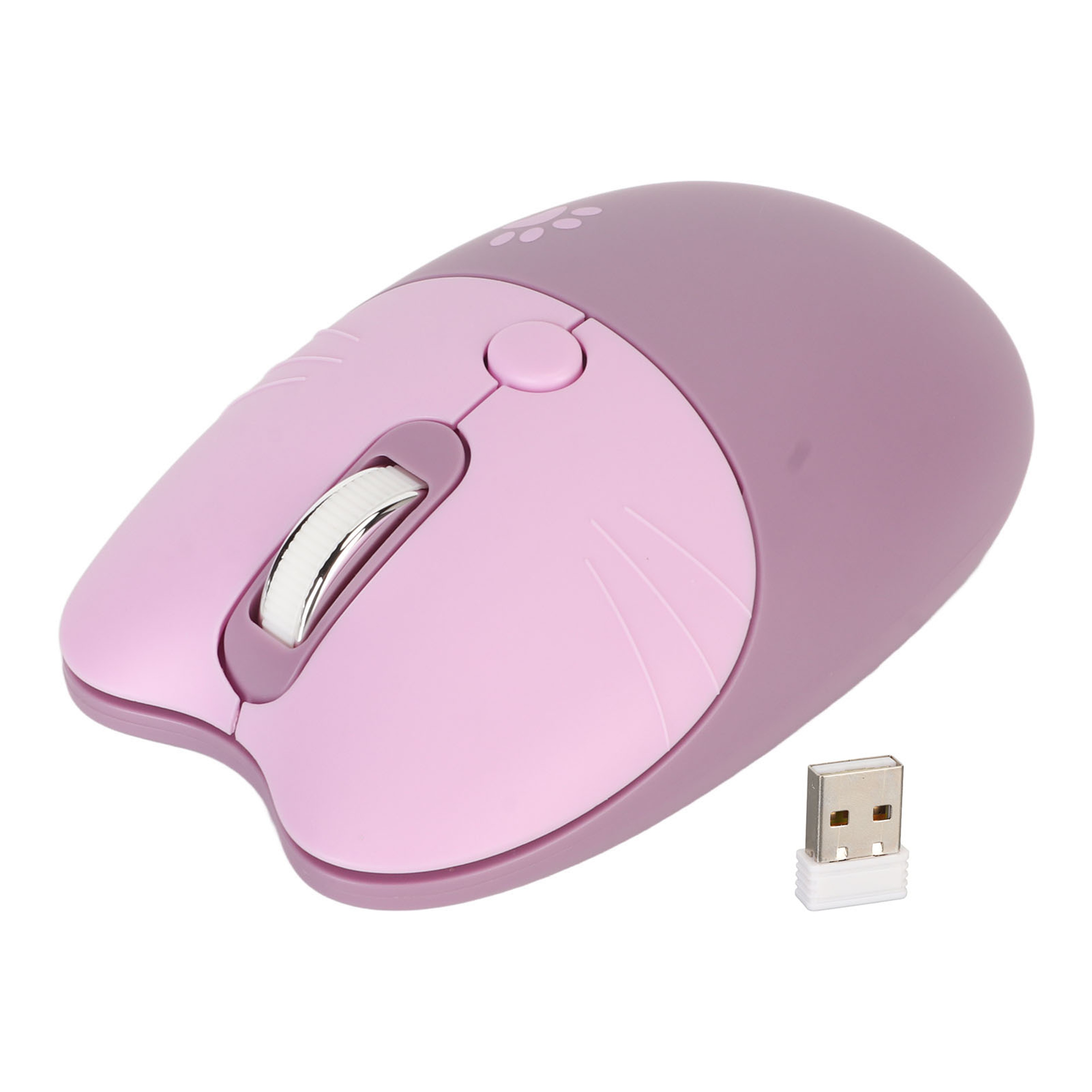 Cute Cat Wireless Mouse Silent USB Receiver Levels Portable Laptop Mouse 7