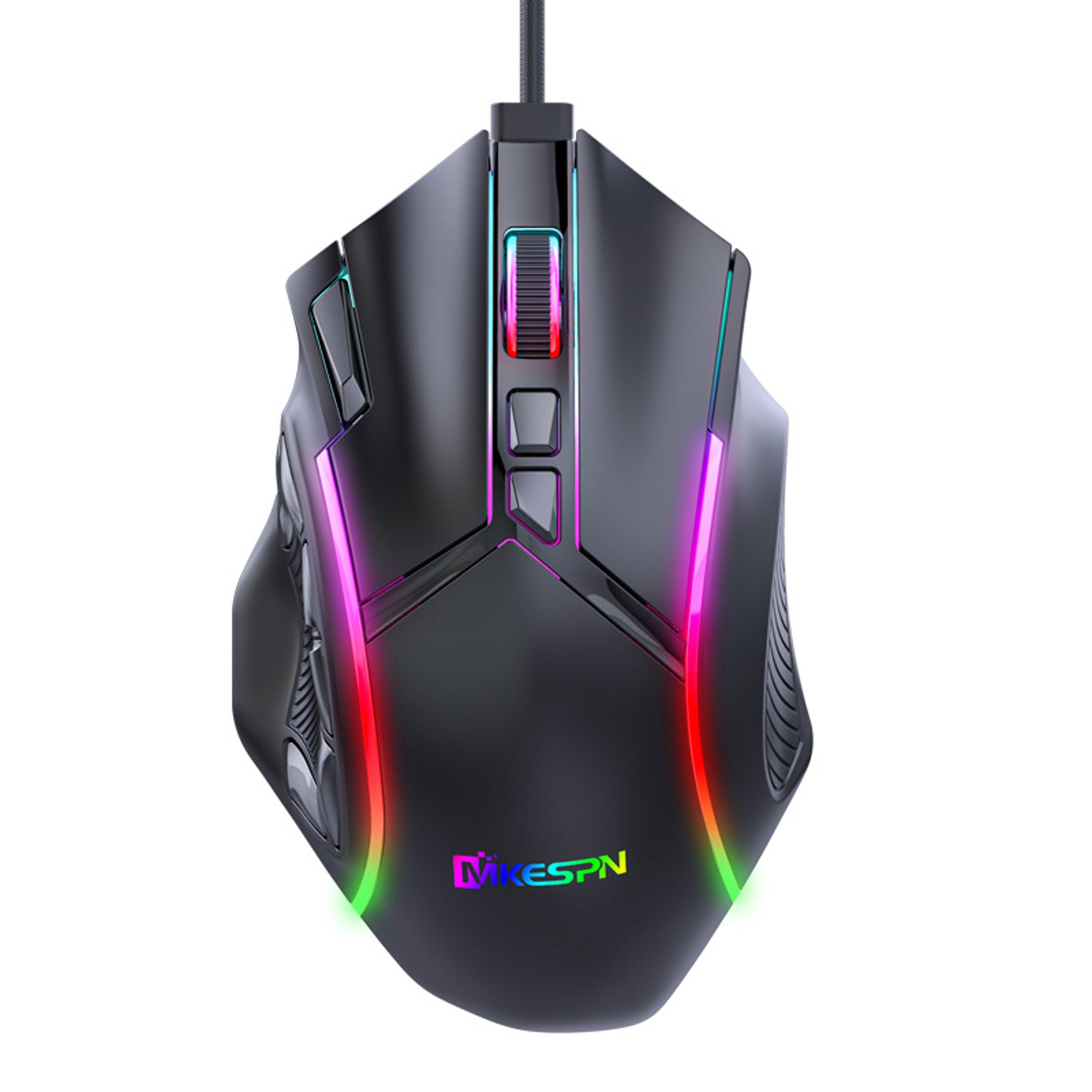 Key RGB Gaming Mouse With Adjustable Weight Macro Buttons For PC Laptop Gaming 0