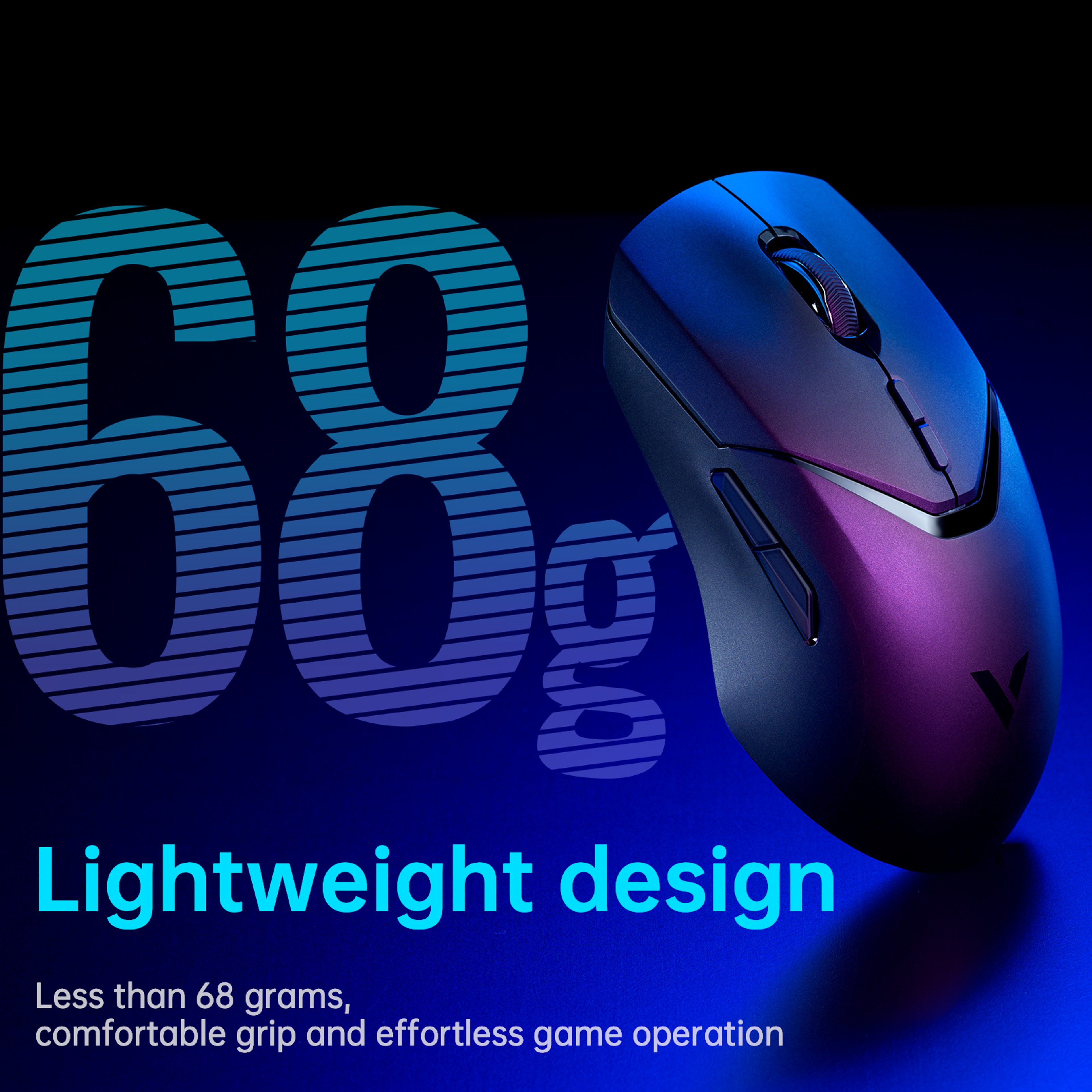Lightweight Wireless Gaming Mouse DPI Programmable Gaming Mouse With Buttons 3