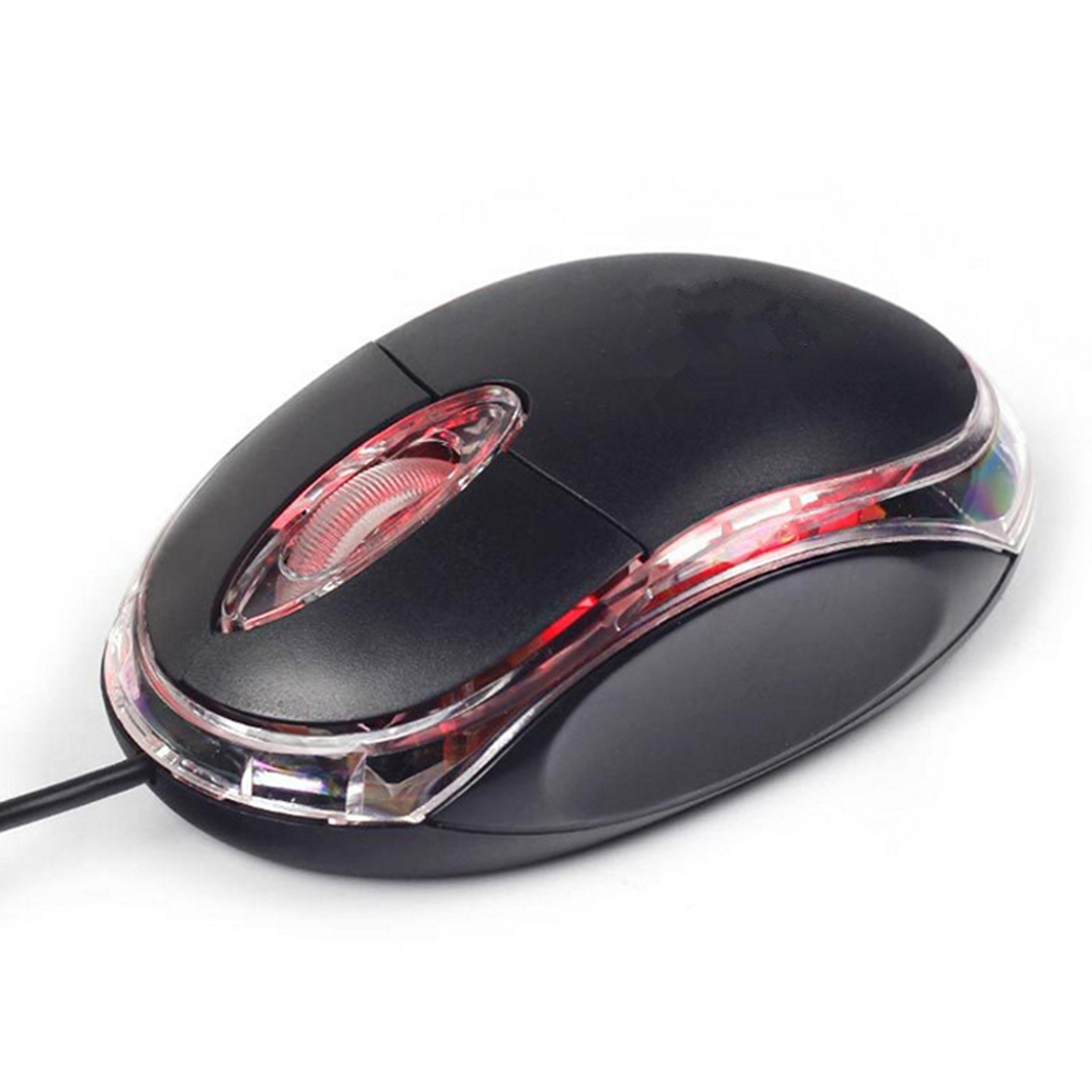 Mini LED USB Optical Mouse Ergonomic Wired Mouse for Laptop PC – view 1